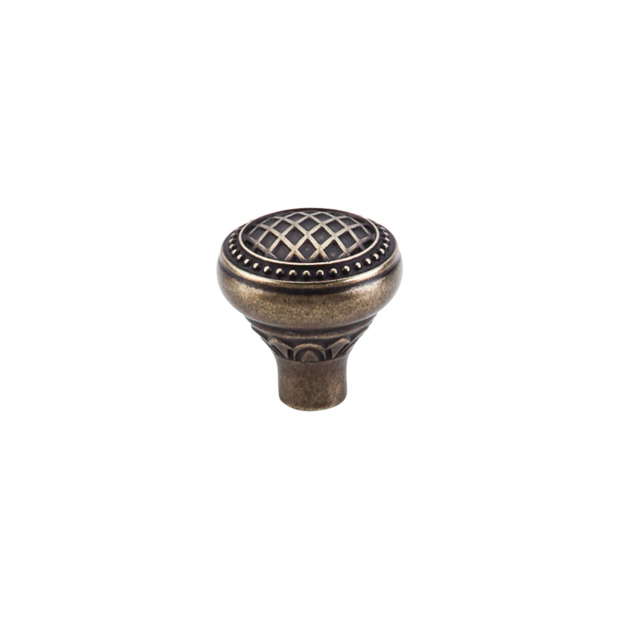 Trevi Round Knob - German Bronze