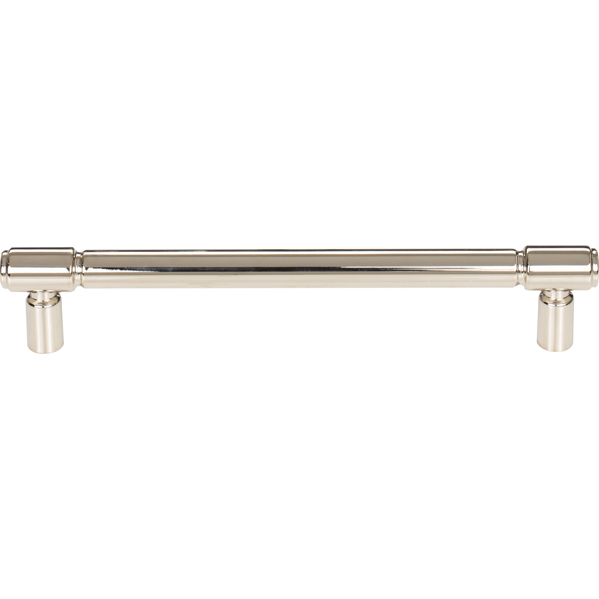 Clarence 6 5/16" Center to Center Bar Pull - Polished Nickel