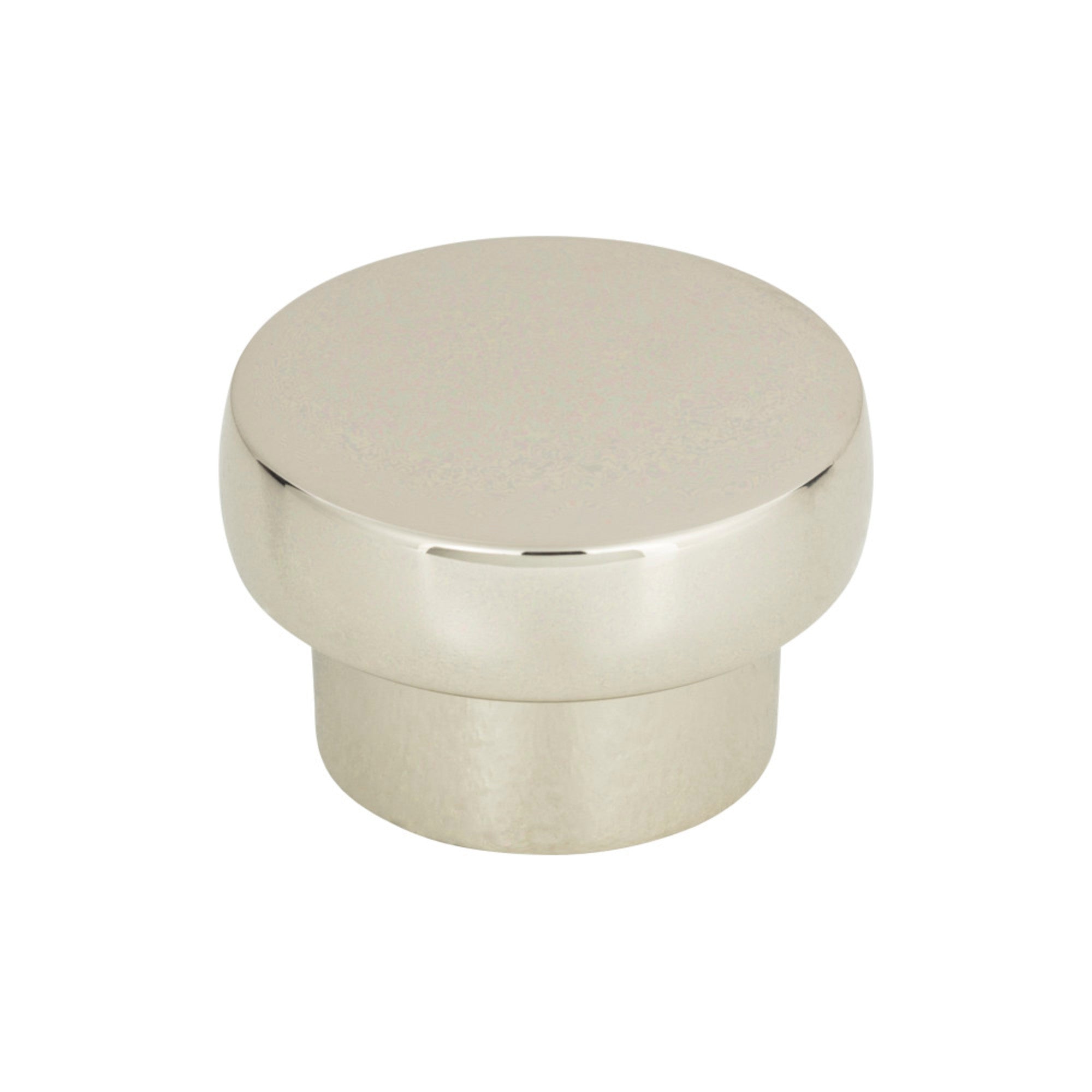 Chunky Knobs Round Knob - Polished Nickel