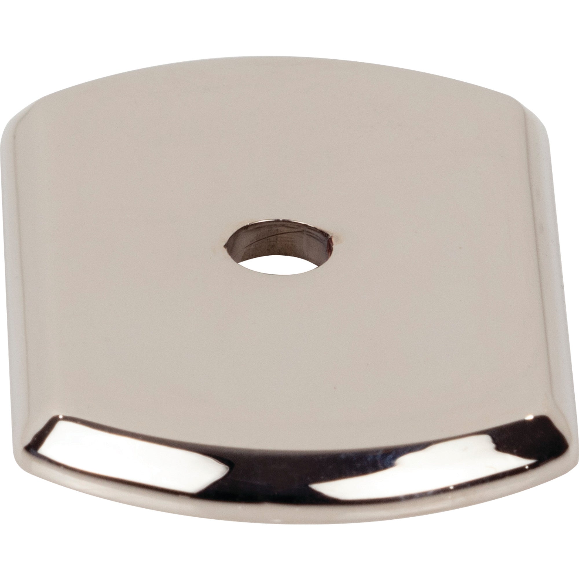 Wescott Knob Backplate - Polished Nickel