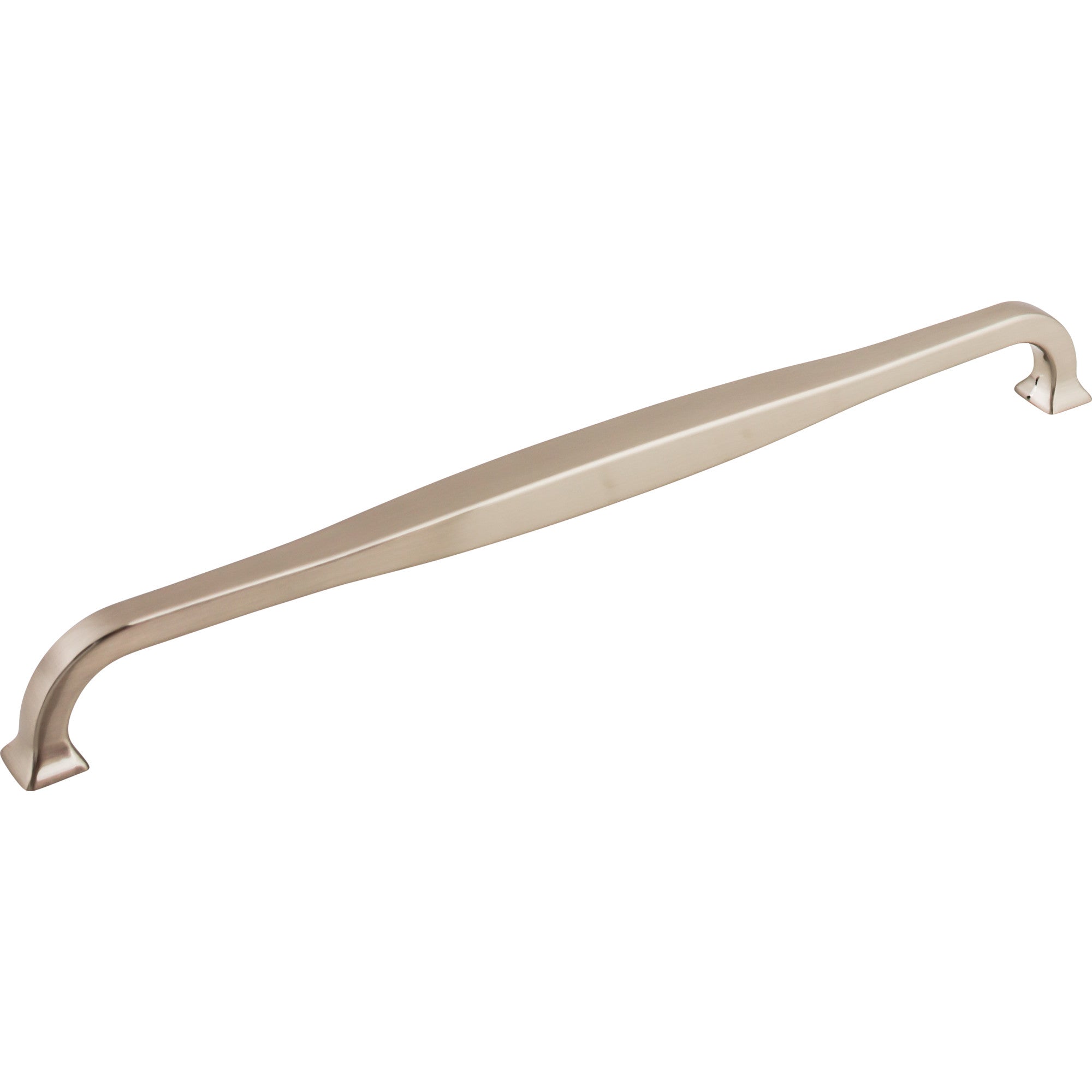 Contour 12" Center to Center Bar Pull - Brushed Satin Nickel