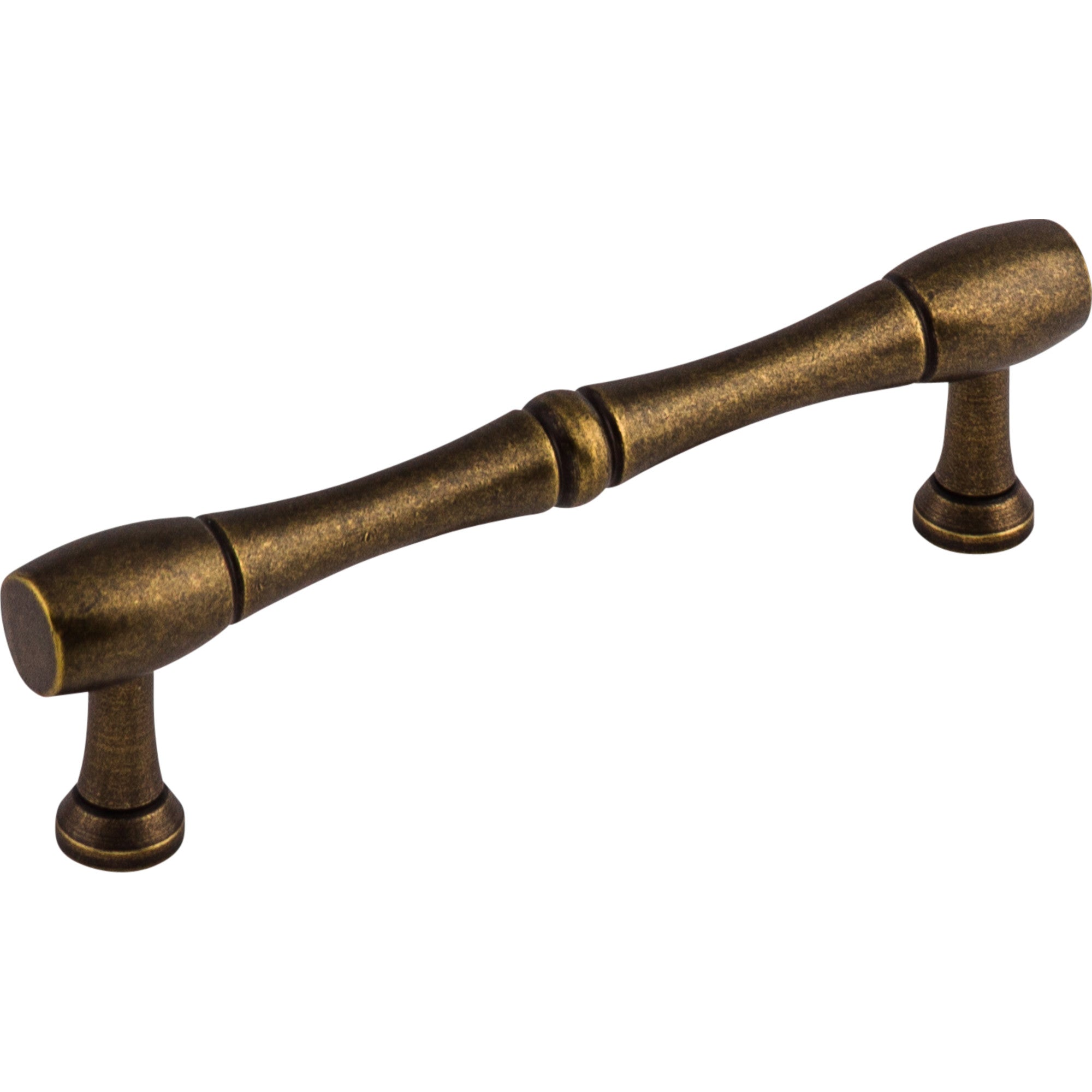 Nouveau Bamboo 3 3/4" Center to Center Bar Pull - German Bronze
