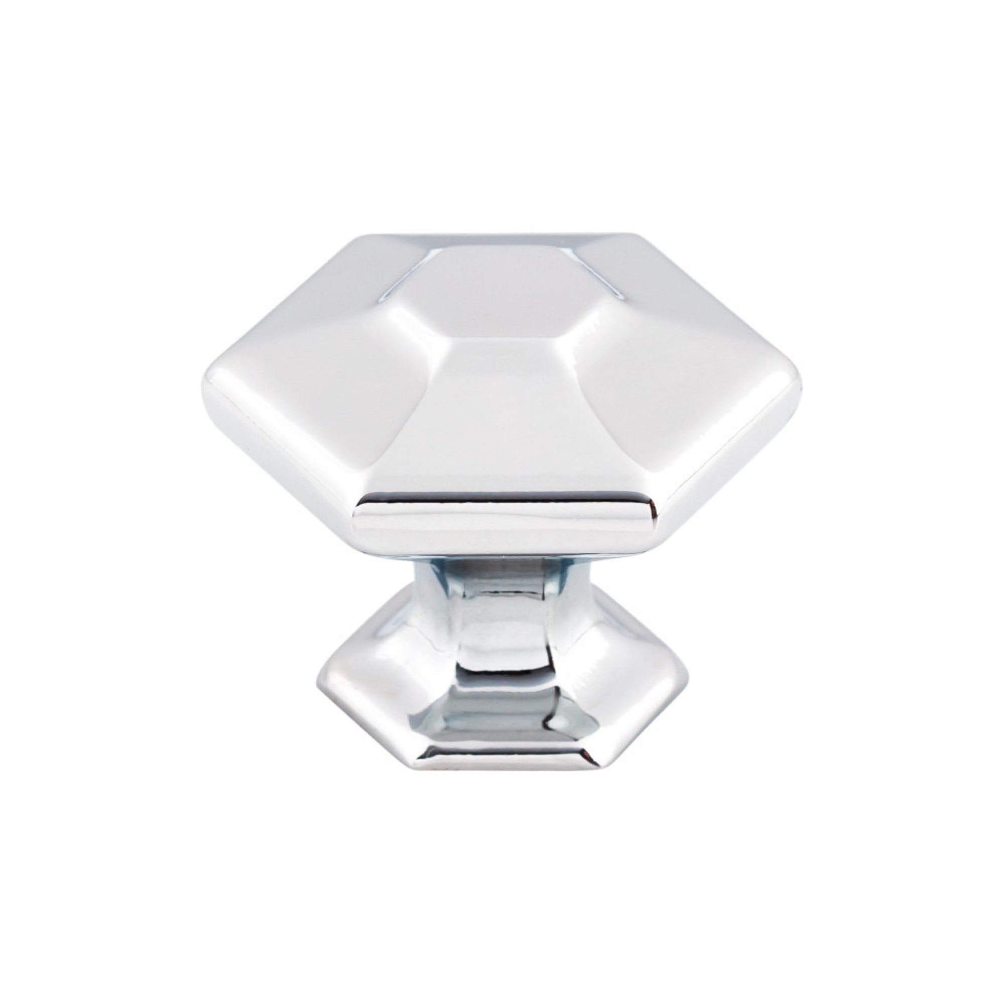 Spectrum Round Knob - Polished Chrome
