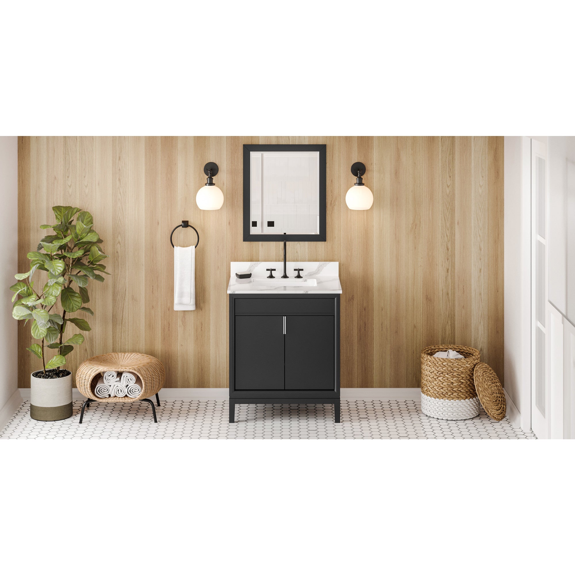 30" Theodora Vanity – Black