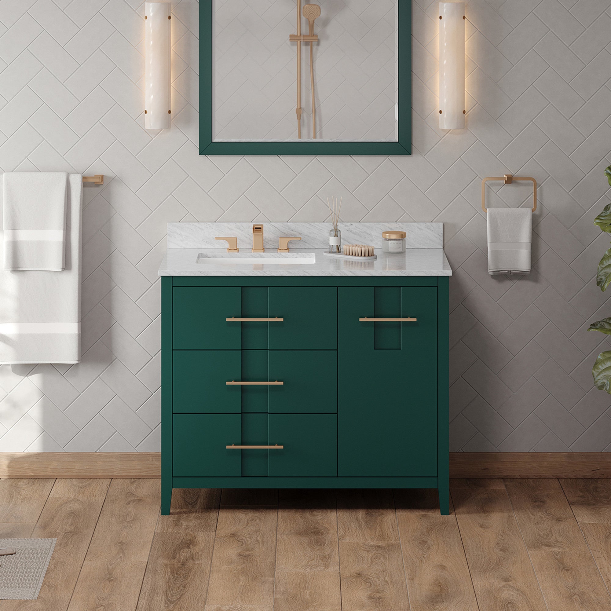 42" Katara Vanity – Left Offset