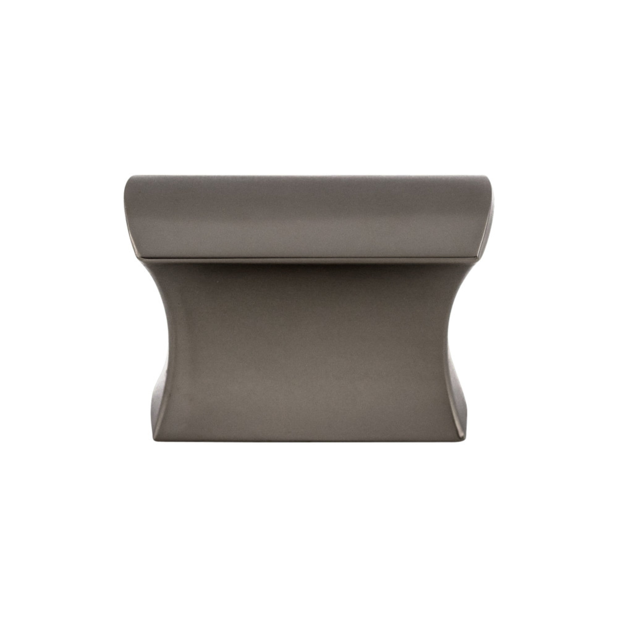 Glacier 1 1/2" Length Rectangle Knob - Ash Gray
