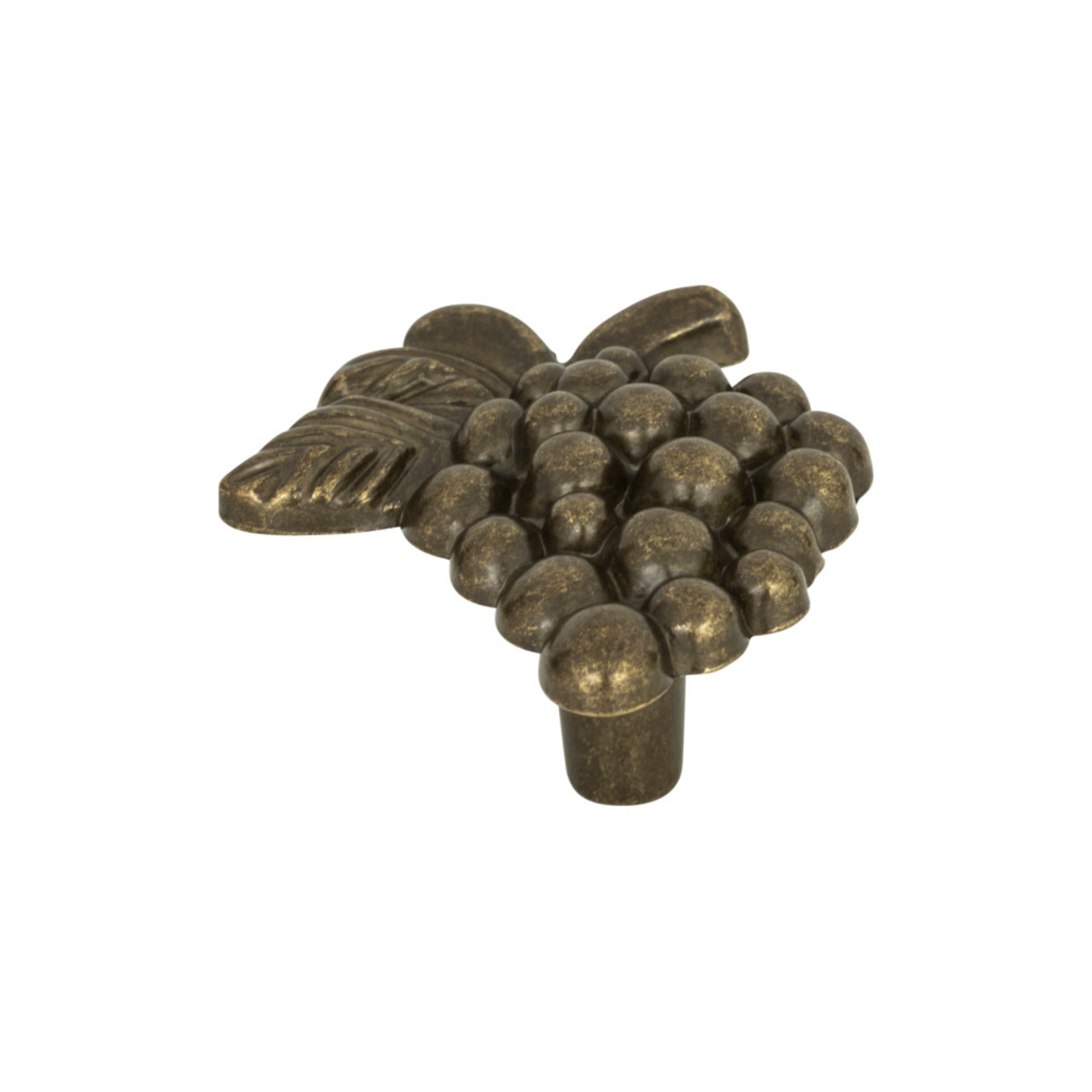 Vineyard Grapes Novelty Knob - Burnished Bronze