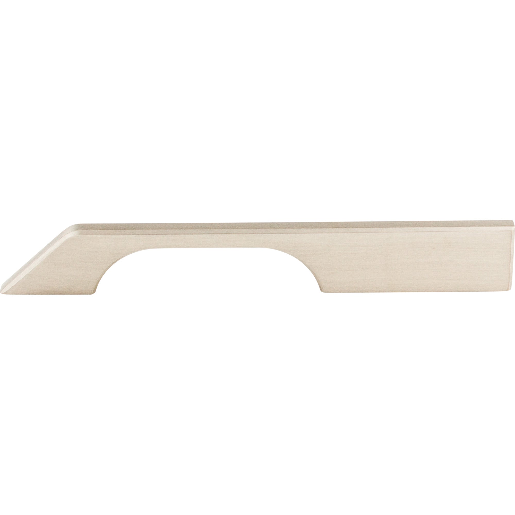 Tapered 7" Center to Center Bar Pull - Brushed Satin Nickel