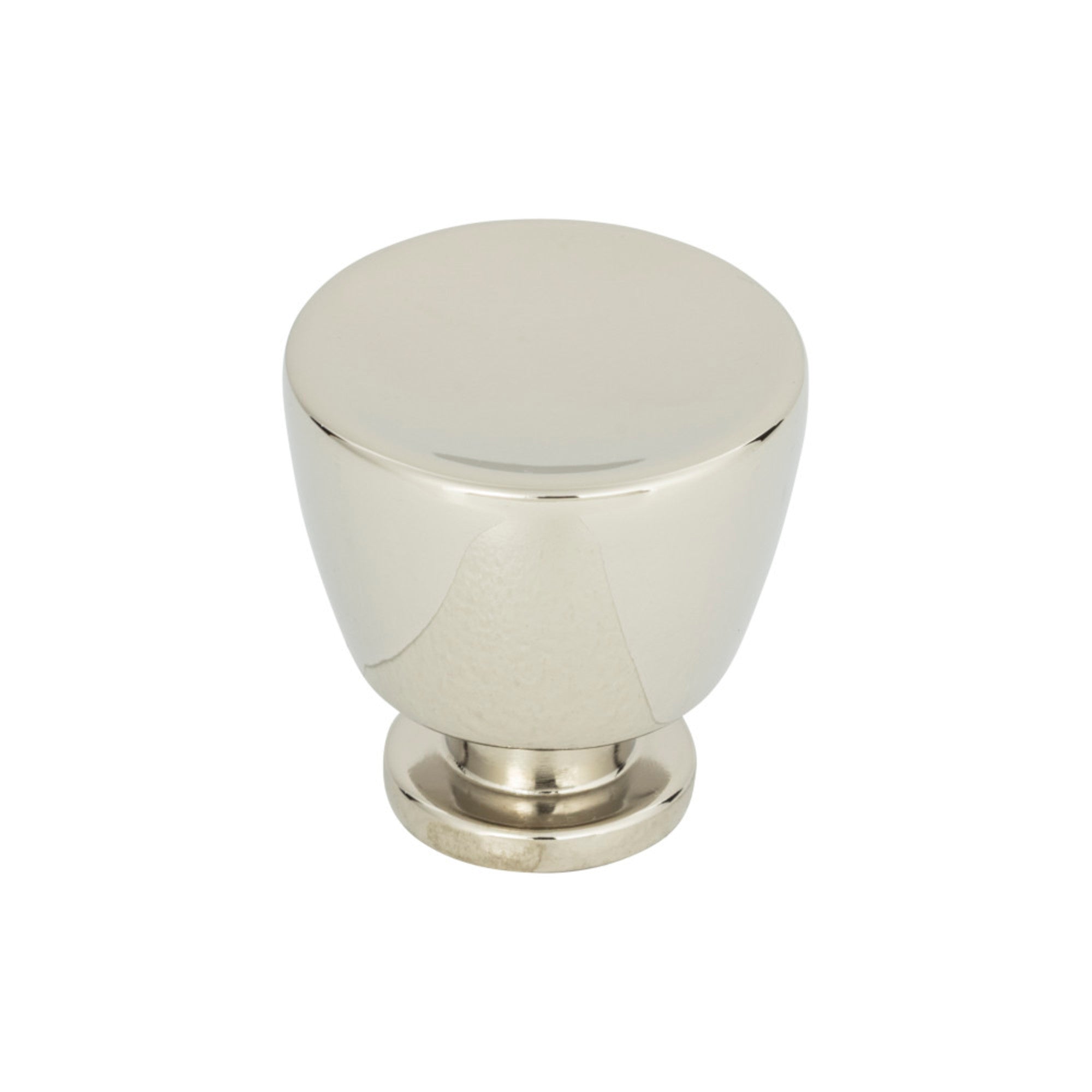 Tiki Hut Round Knob - Polished Nickel