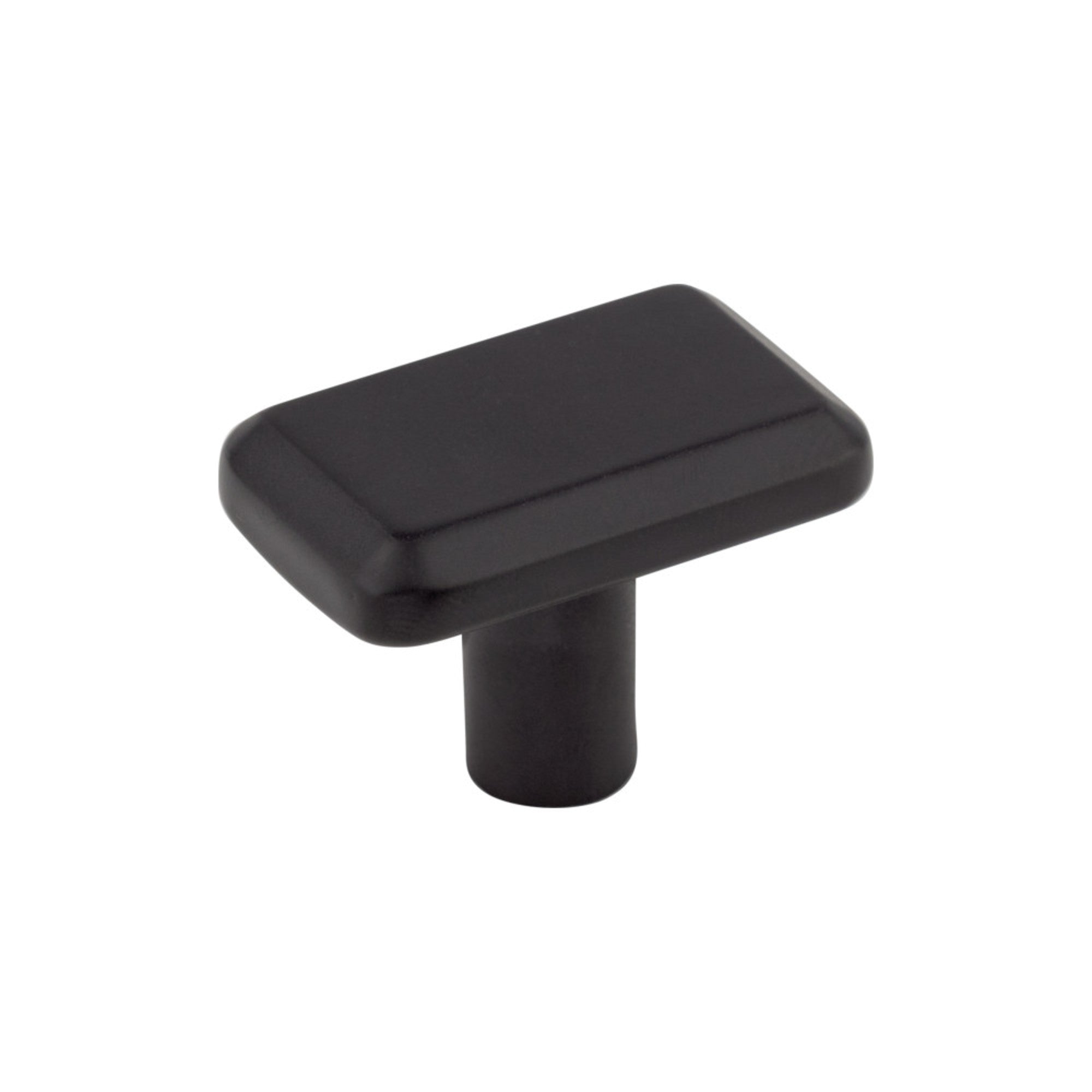 Telfair 1 1/2" Length Bar Knob - Flat Black
