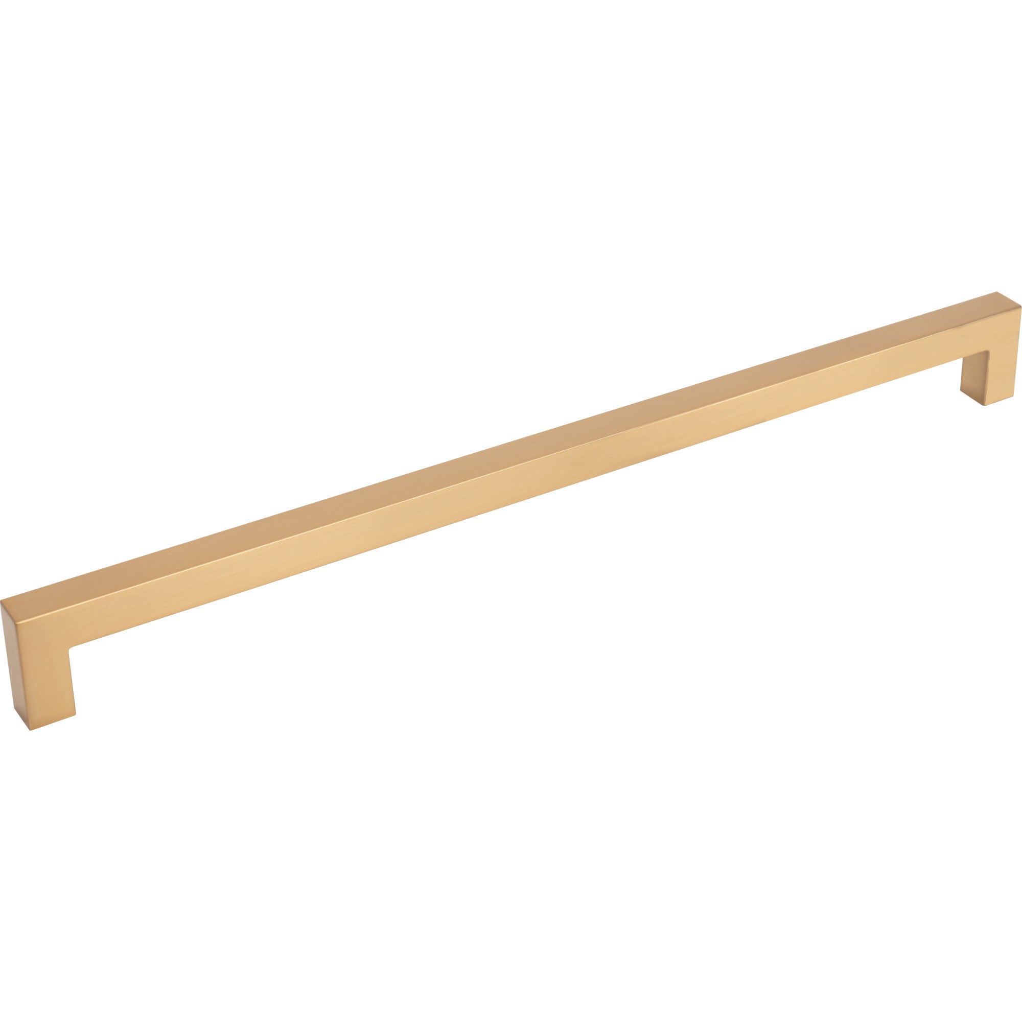 Square Bar 12" Center to Center Bar Pull - Honey Bronze