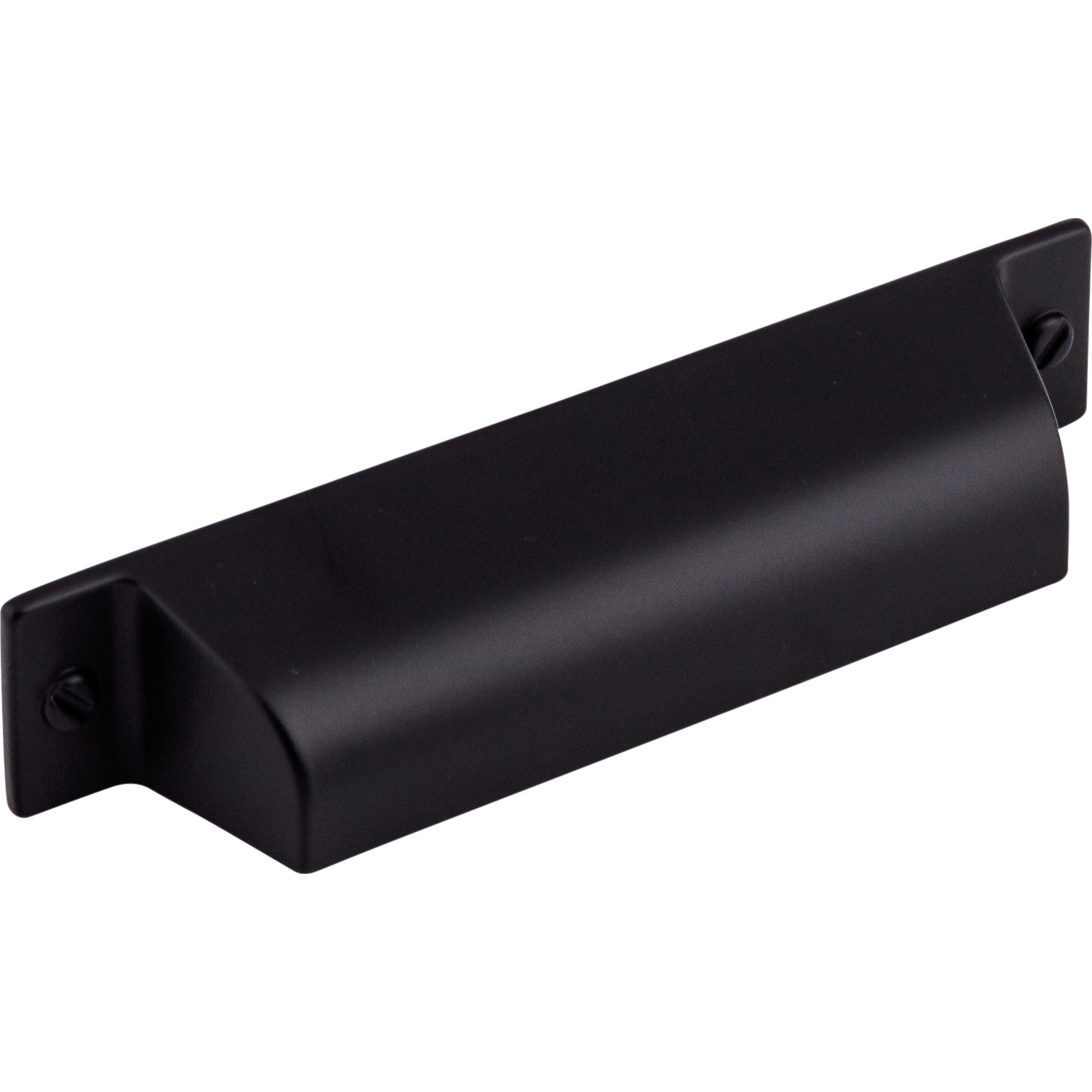 Channing 3 3/4" Center to Center Cup/Bin Pull - Flat Black
