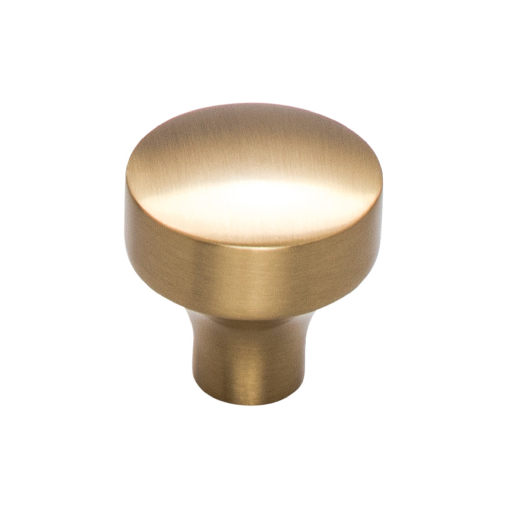 Kinney Round Knob - Honey Bronze