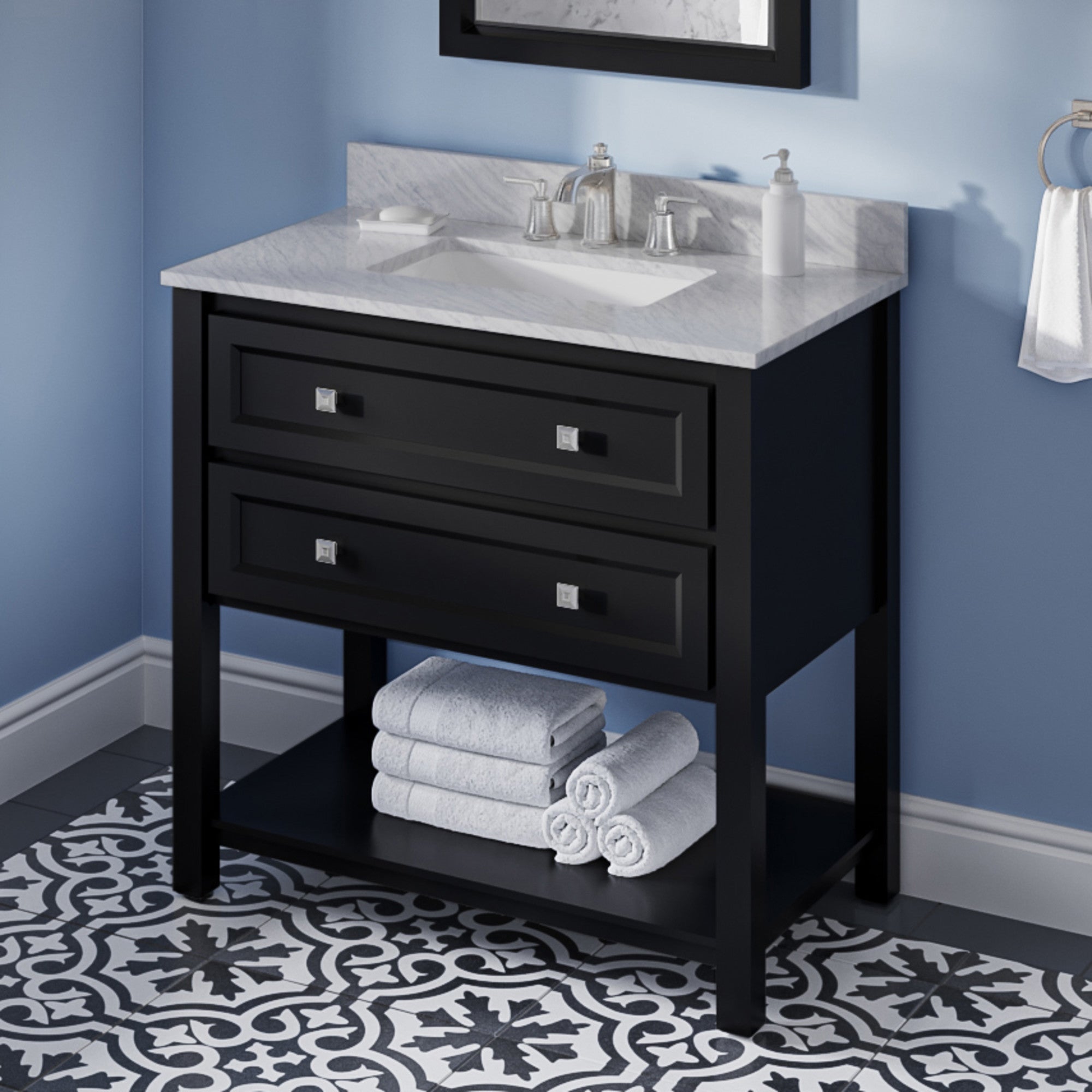 36" Adler Vanity – Black
