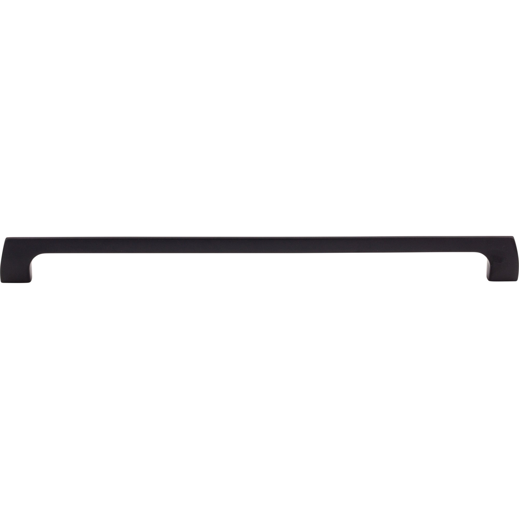 Holland 12" Center to Center Bar Pull - Flat Black