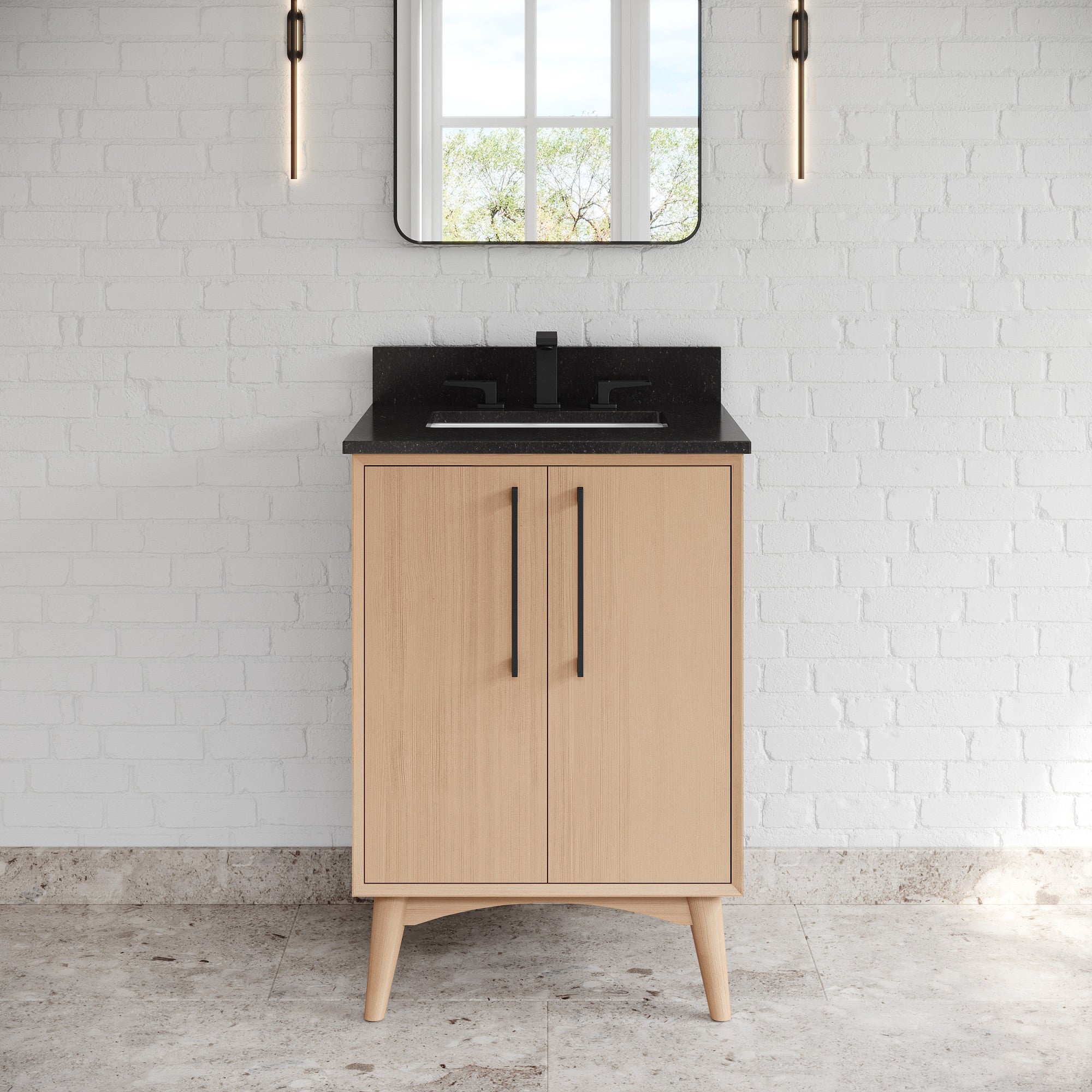 24" Dashwood Vanity – Natural Oak