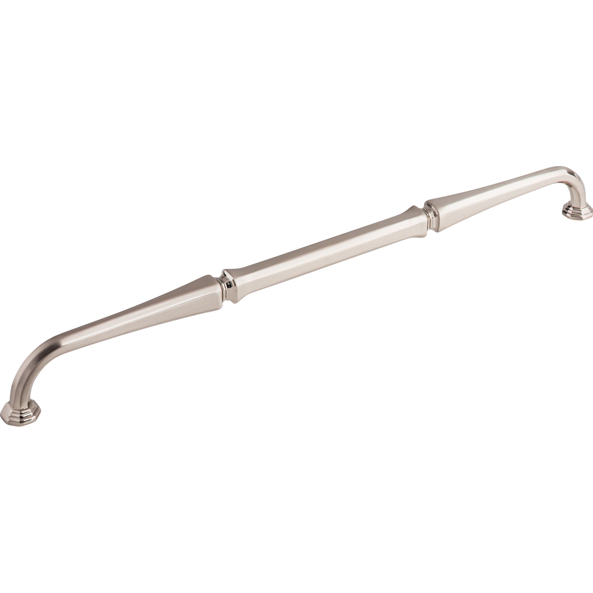 Chalet 12" Center to Center Bar Pull - Brushed Satin Nickel