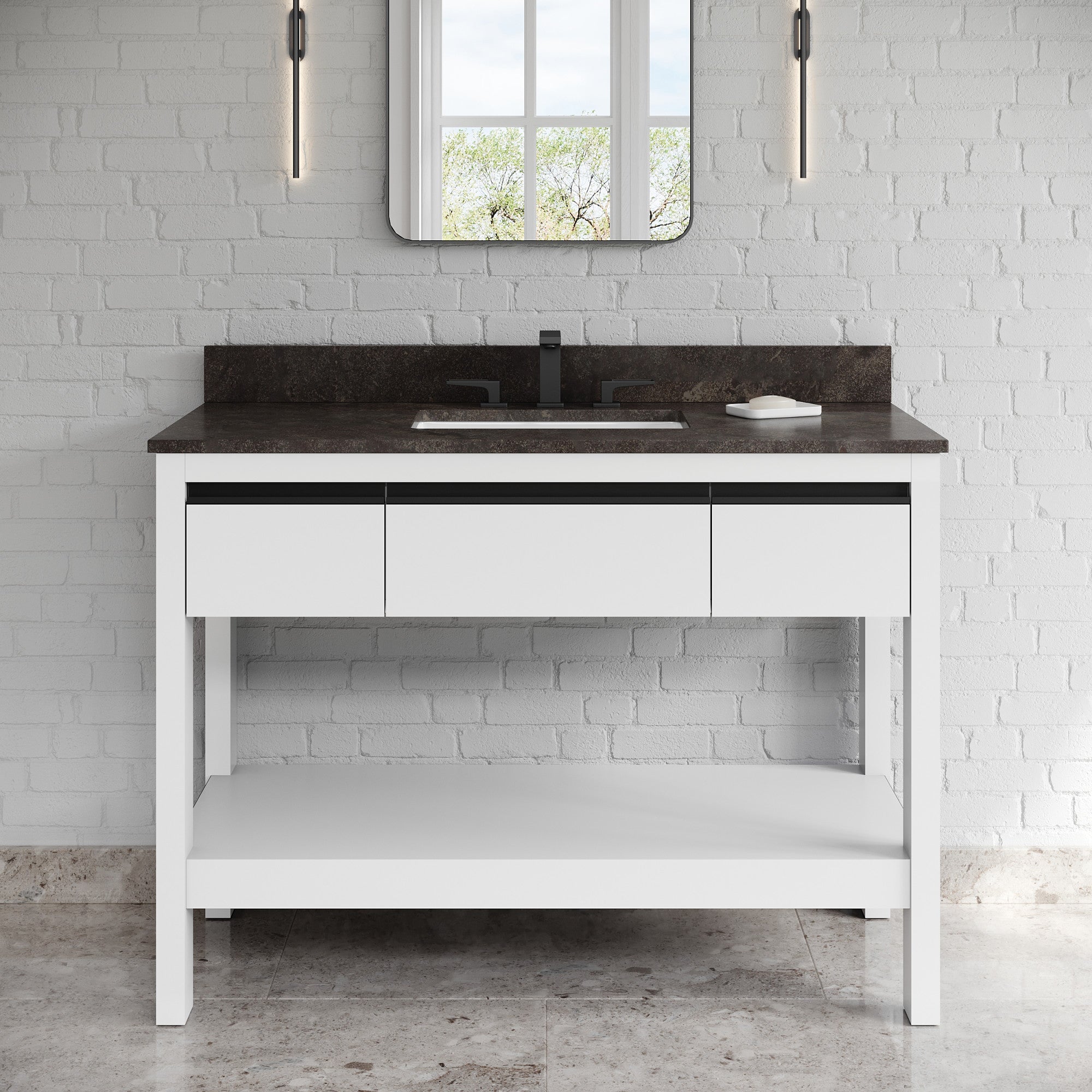 48" Jubilee Vanity – White