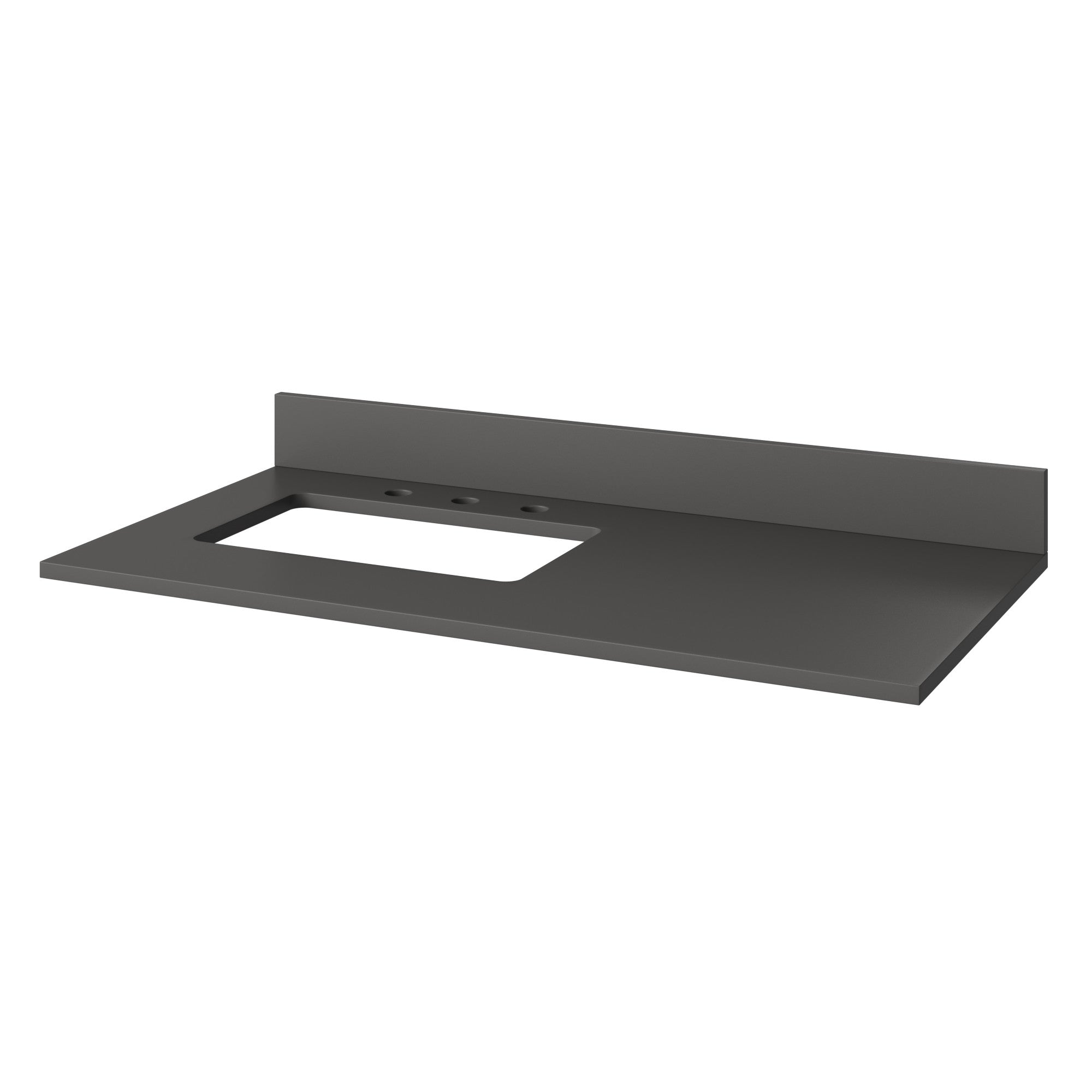 42" Dashwood Vanity – Left Offset – Dark Walnut