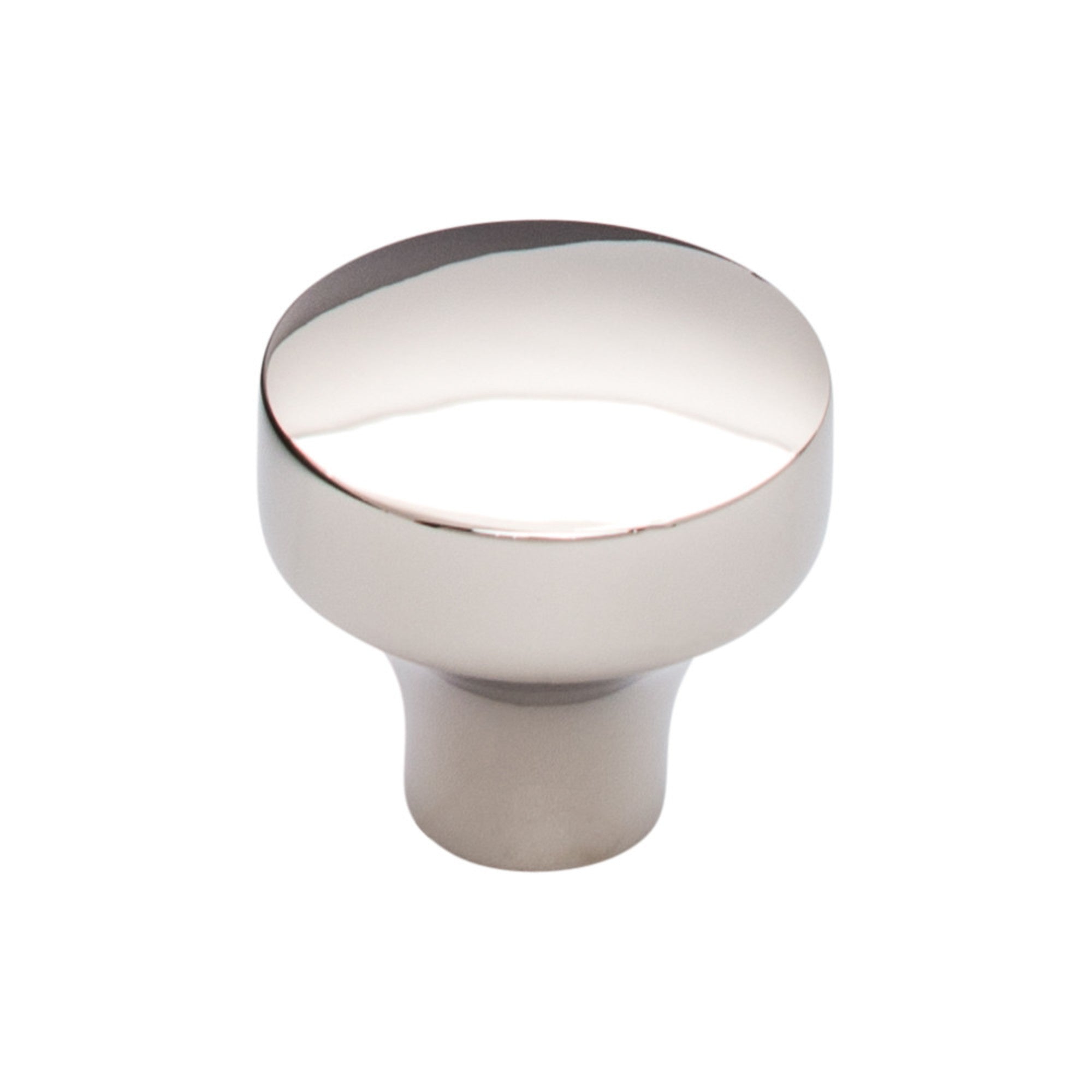 Kinney Round Knob - Polished Nickel