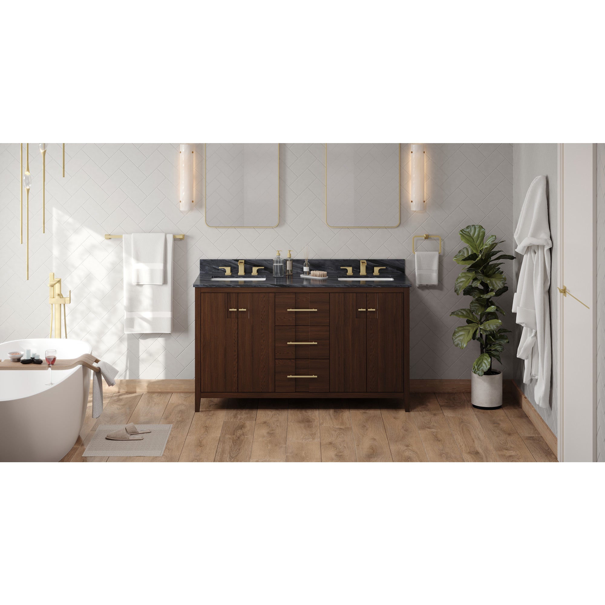 60" Katara Vanity – Double Bowl