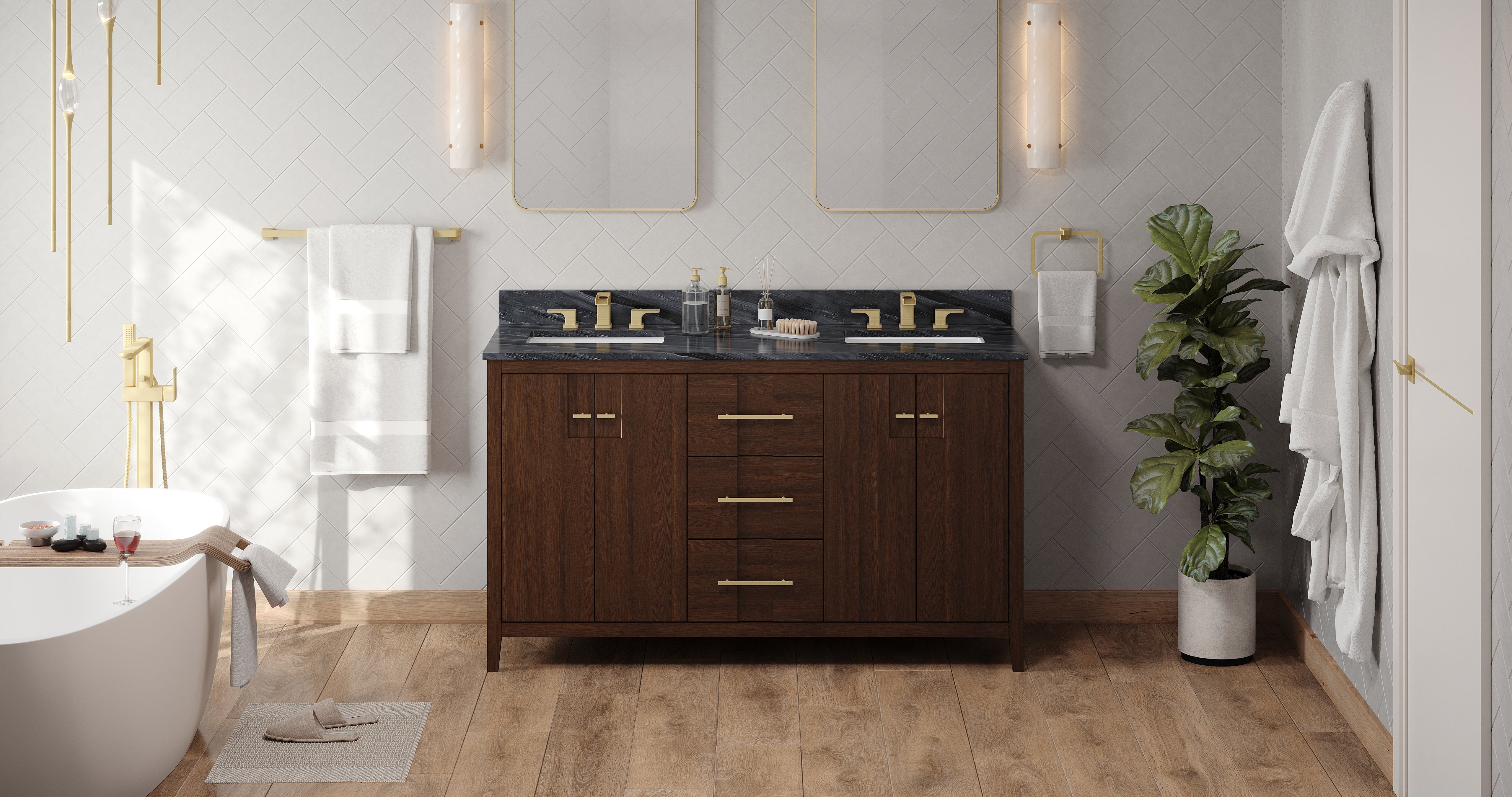 60" Katara Vanity – Double Bowl
