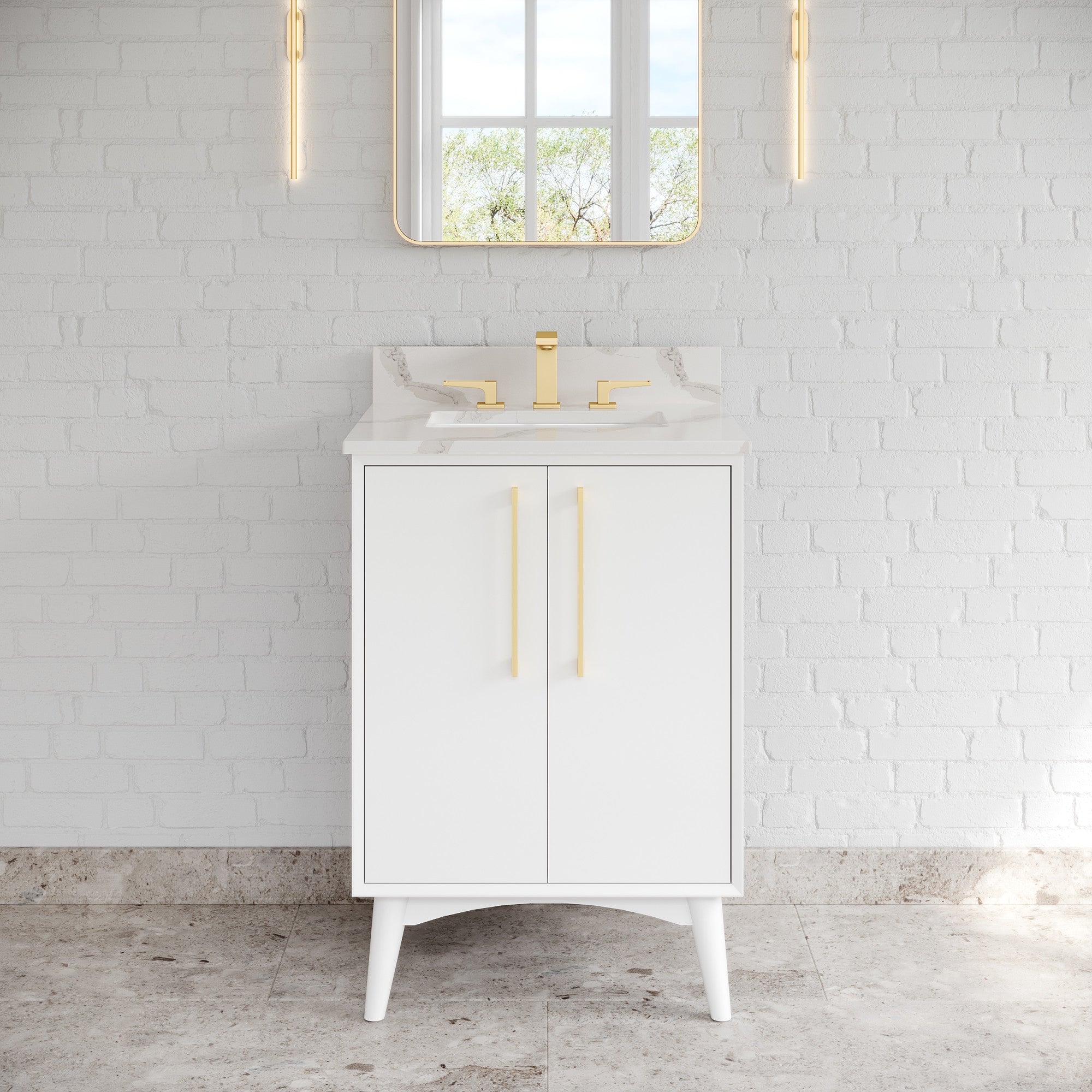 24" Dashwood Vanity – White