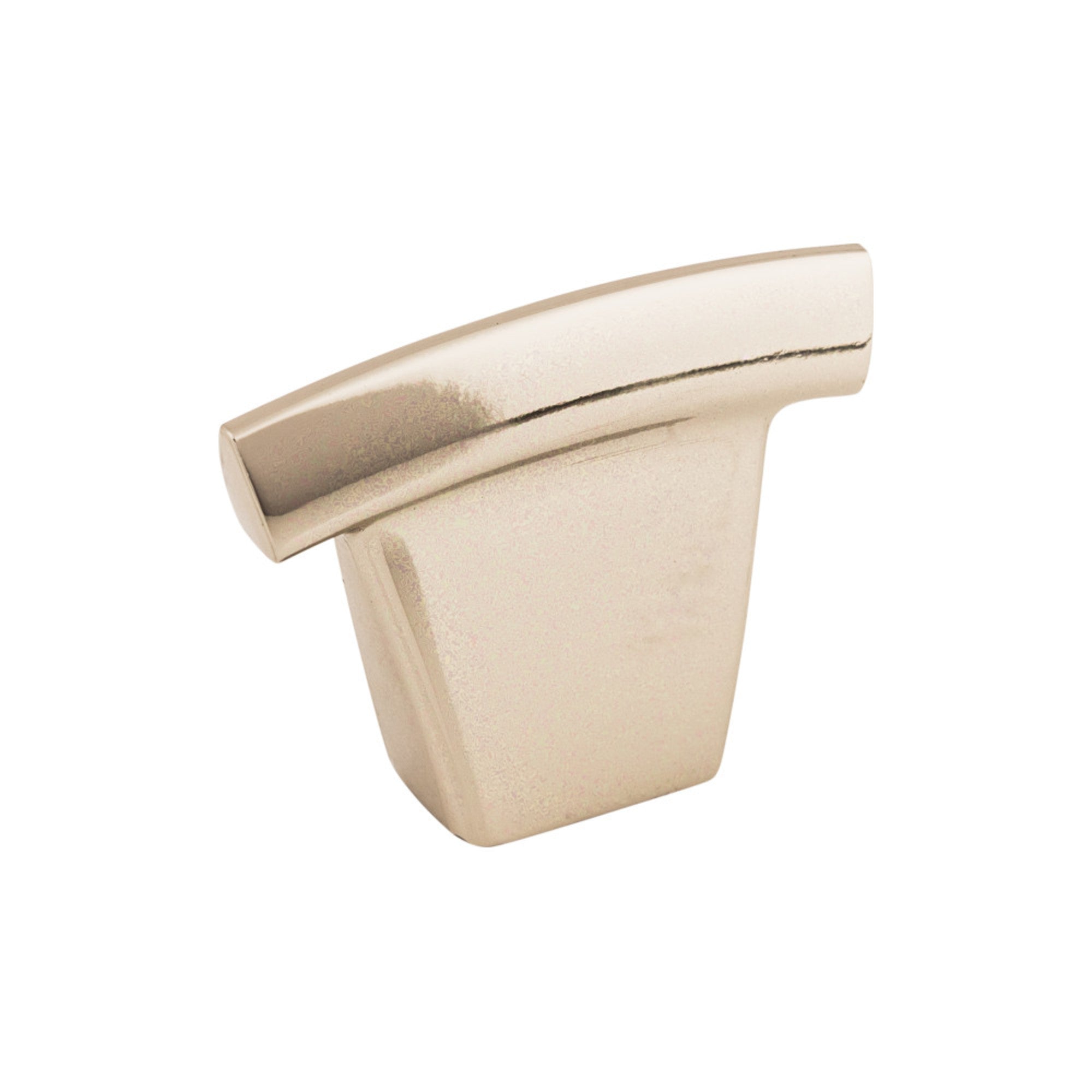 Arched 1 1/2" Length Bar Knob - Polished Nickel