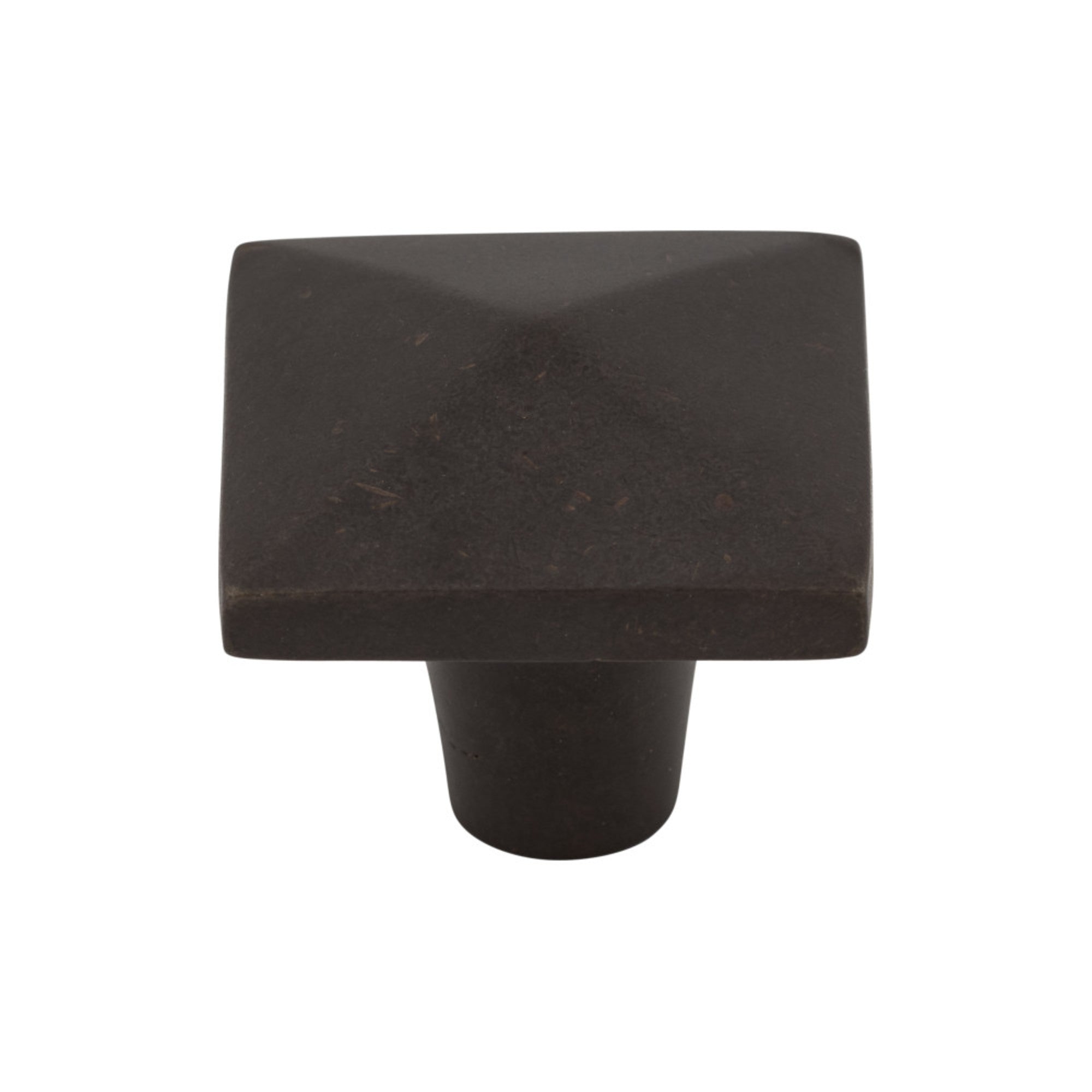 Aspen Square Knob - Medium Bronze