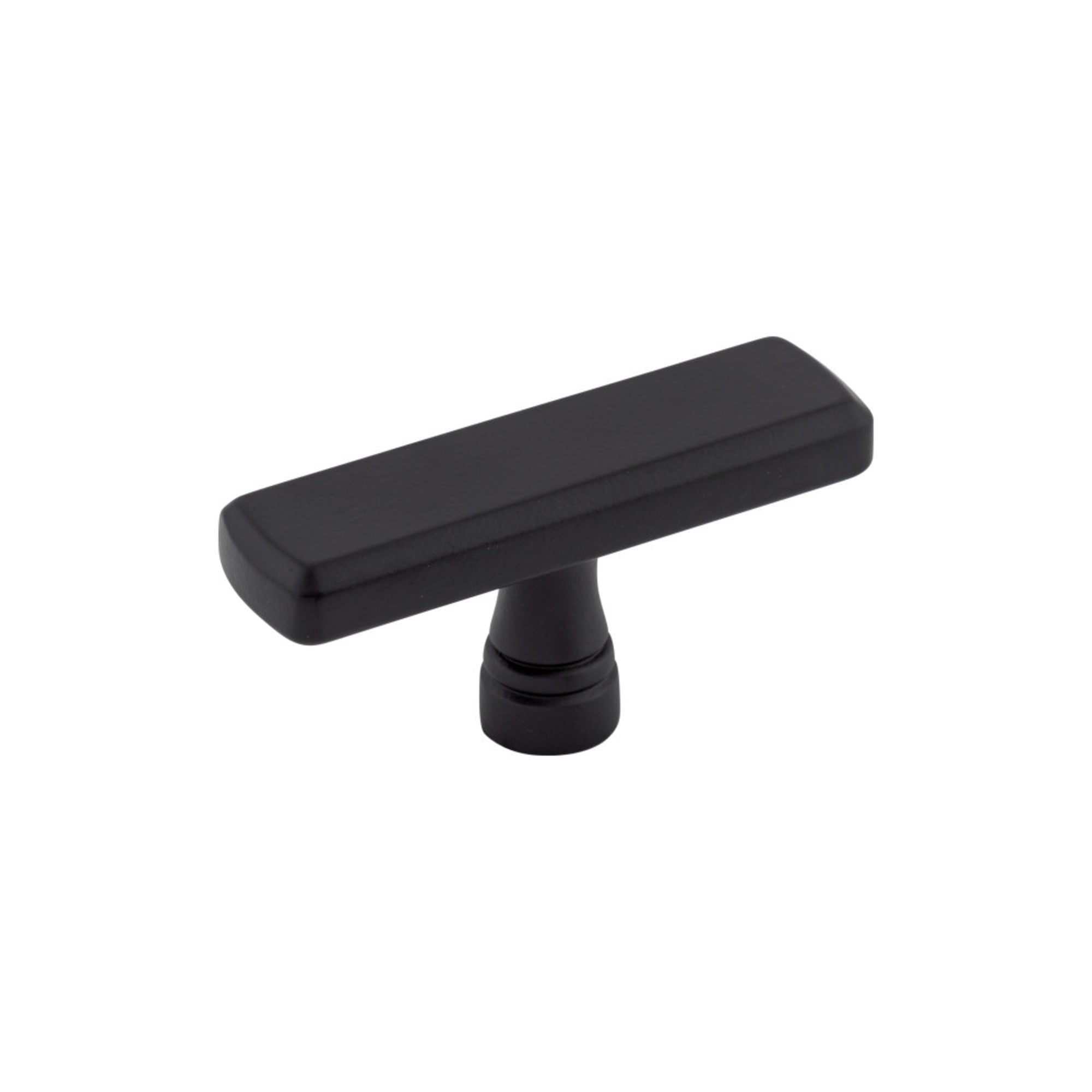 Kingsbridge 2 3/8" Length Rectangle Knob - Flat Black
