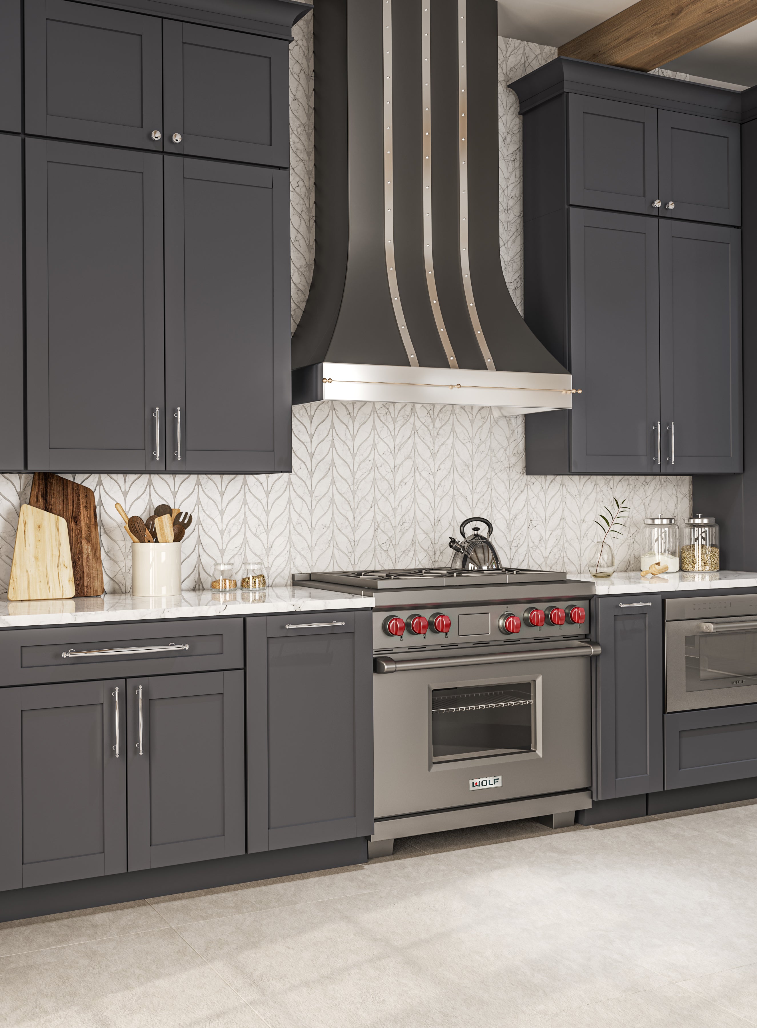 Coddington 18" Center to Center Appliance Pull - Flat Black