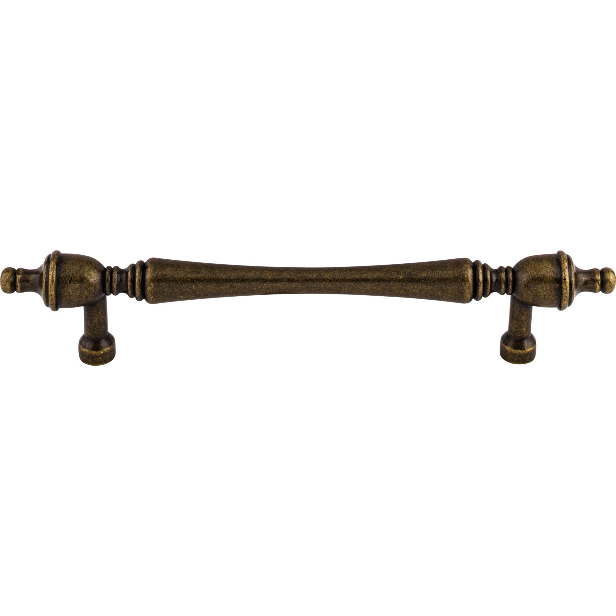 Somerset Finial Bar Pull - German Bronze
