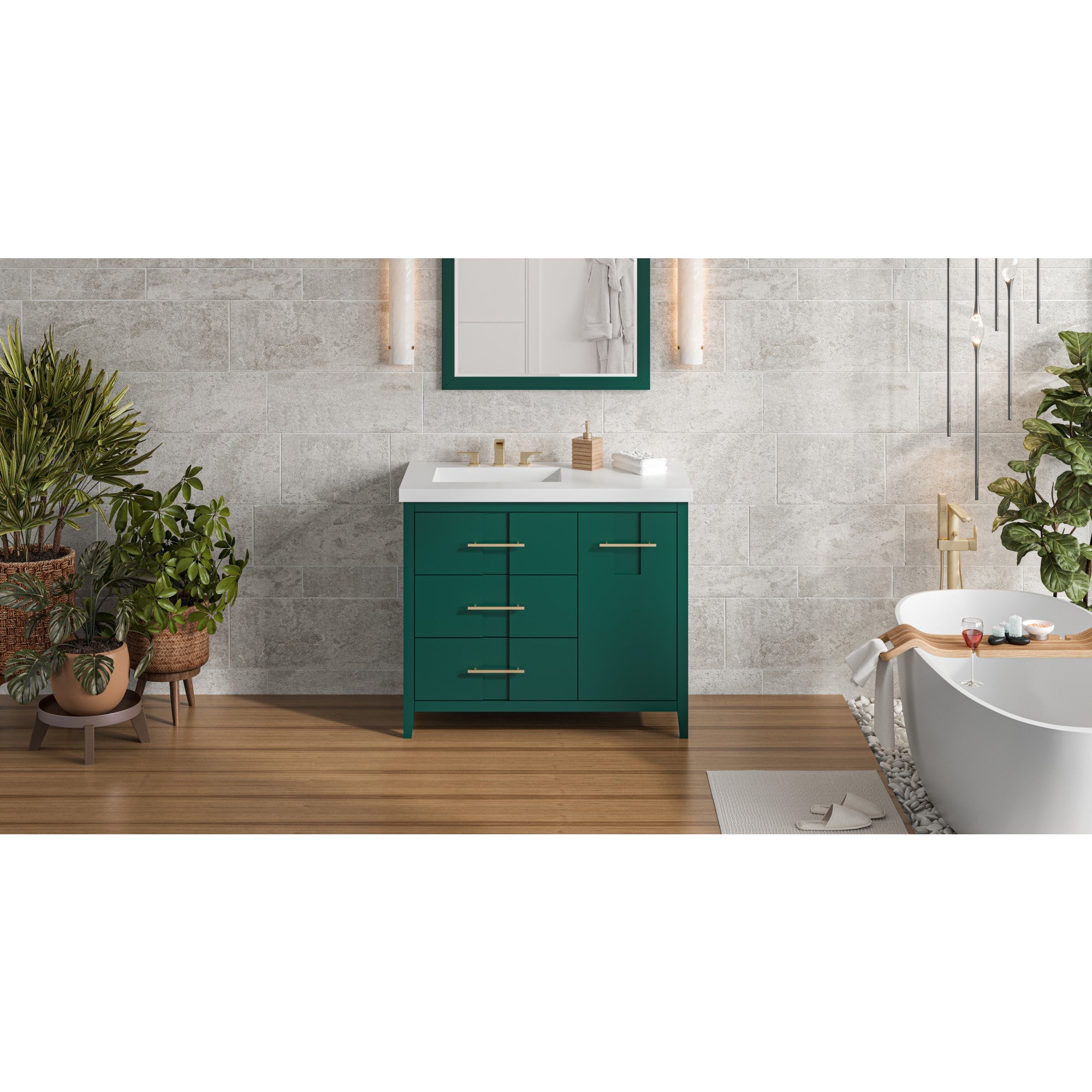 42" Katara Vanity – Left Offset