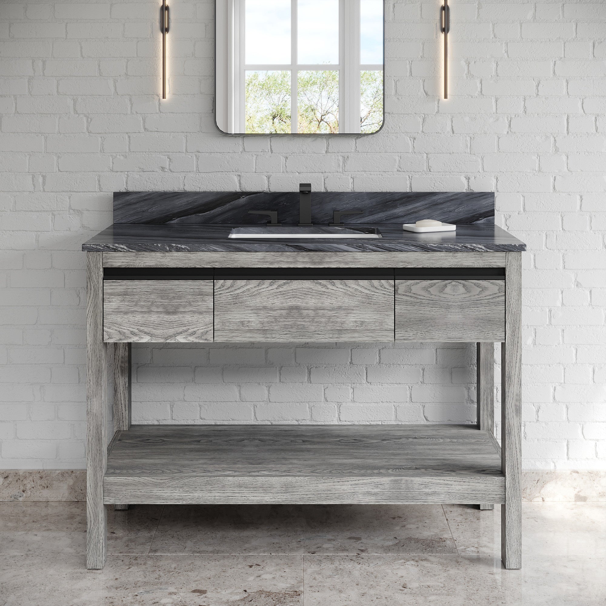 48" Jubilee Vanity – Weathered Grey