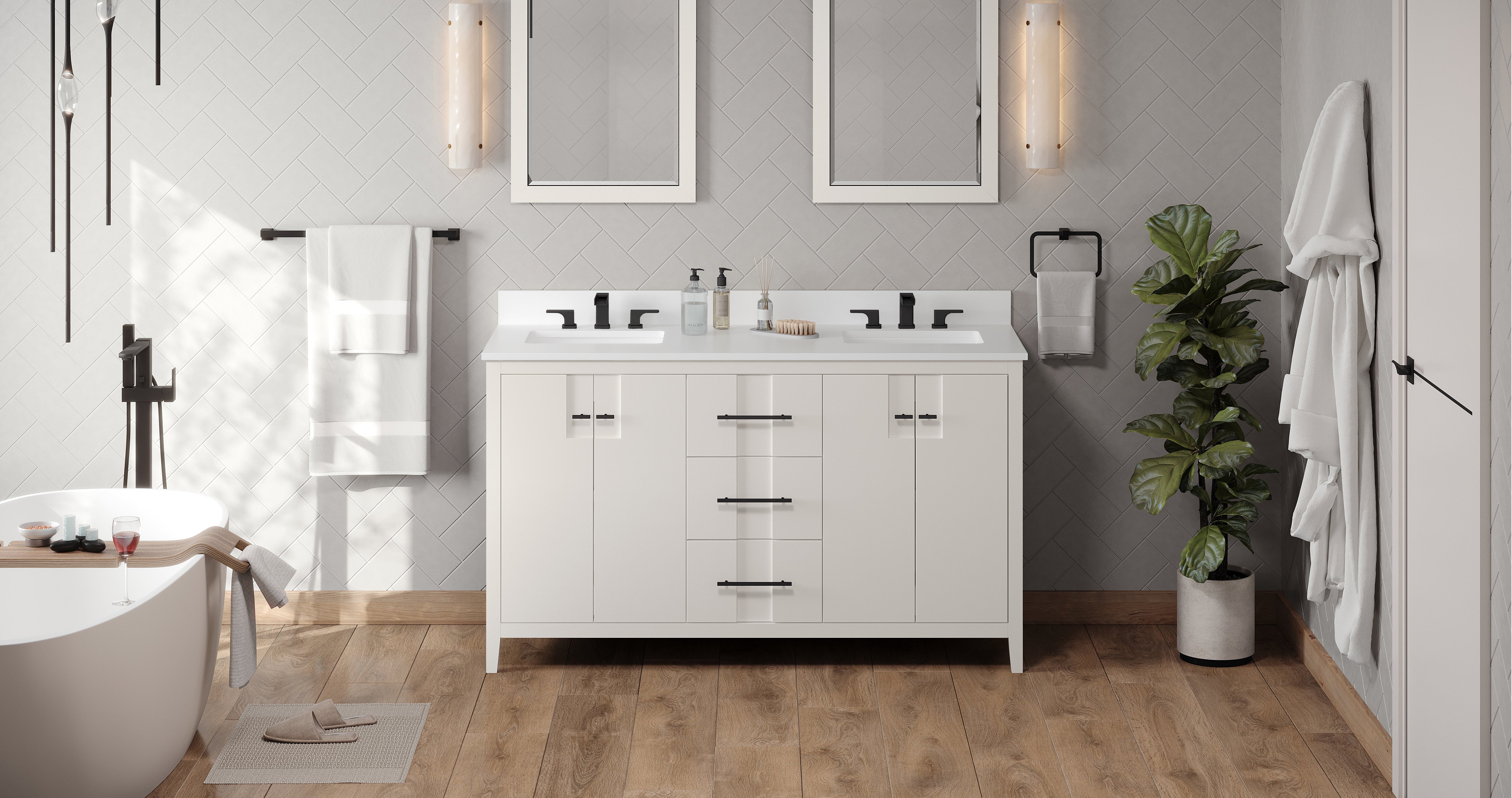 60" Katara Vanity – Double Bowl