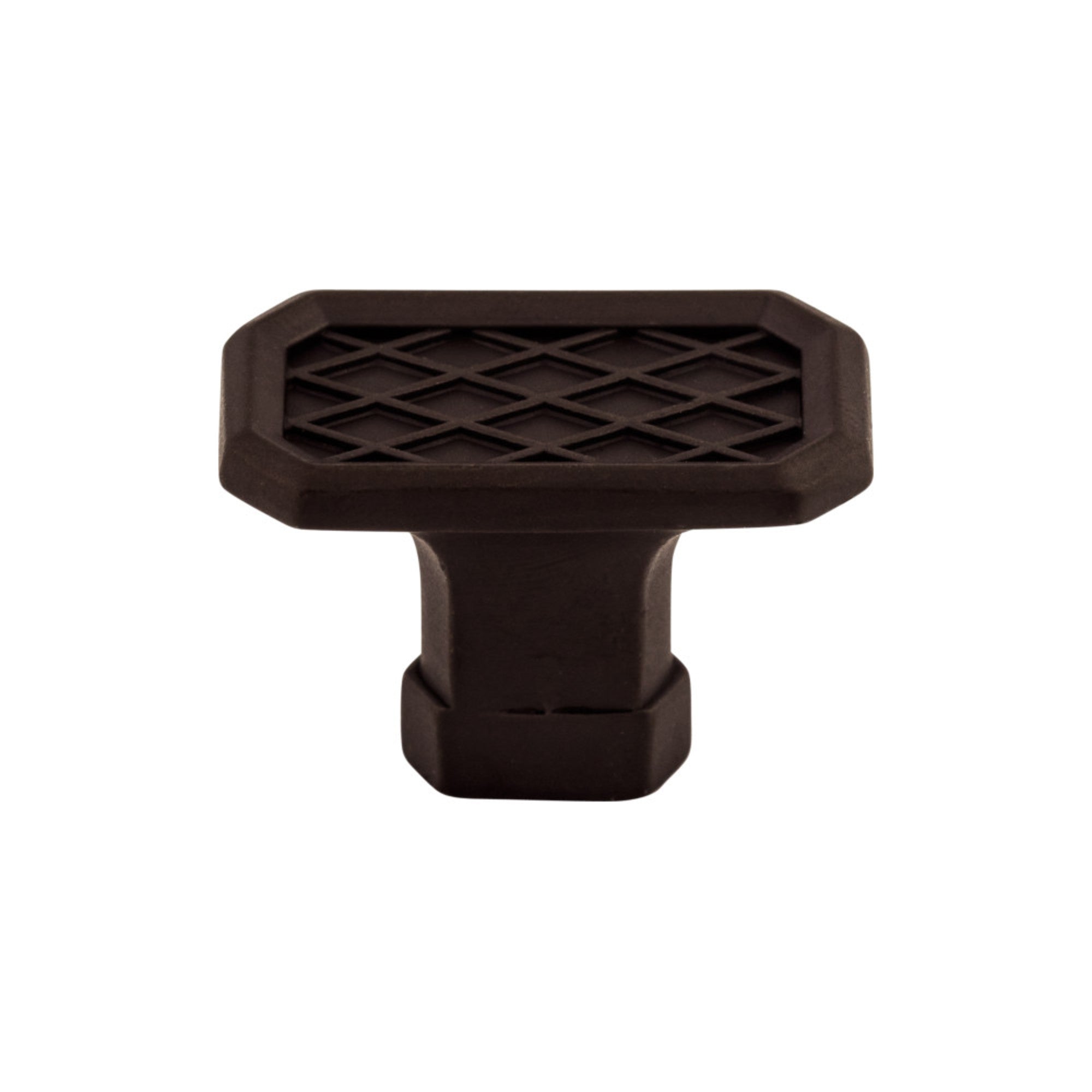 Tower Bridge 1 1/2" Length Geometric Knob - Sable