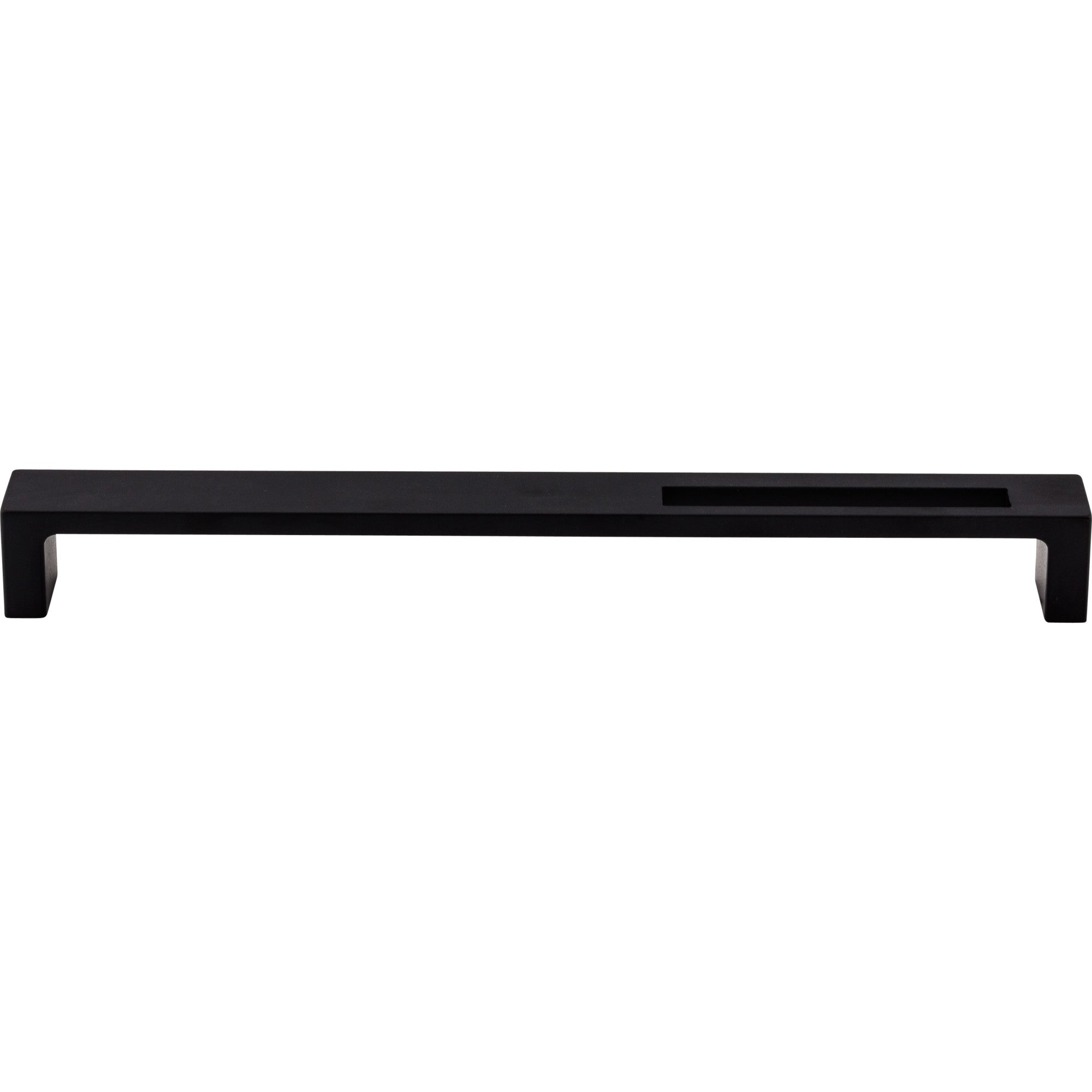 Modern Metro Slot 9" Center to Center Bar Pull - Flat Black