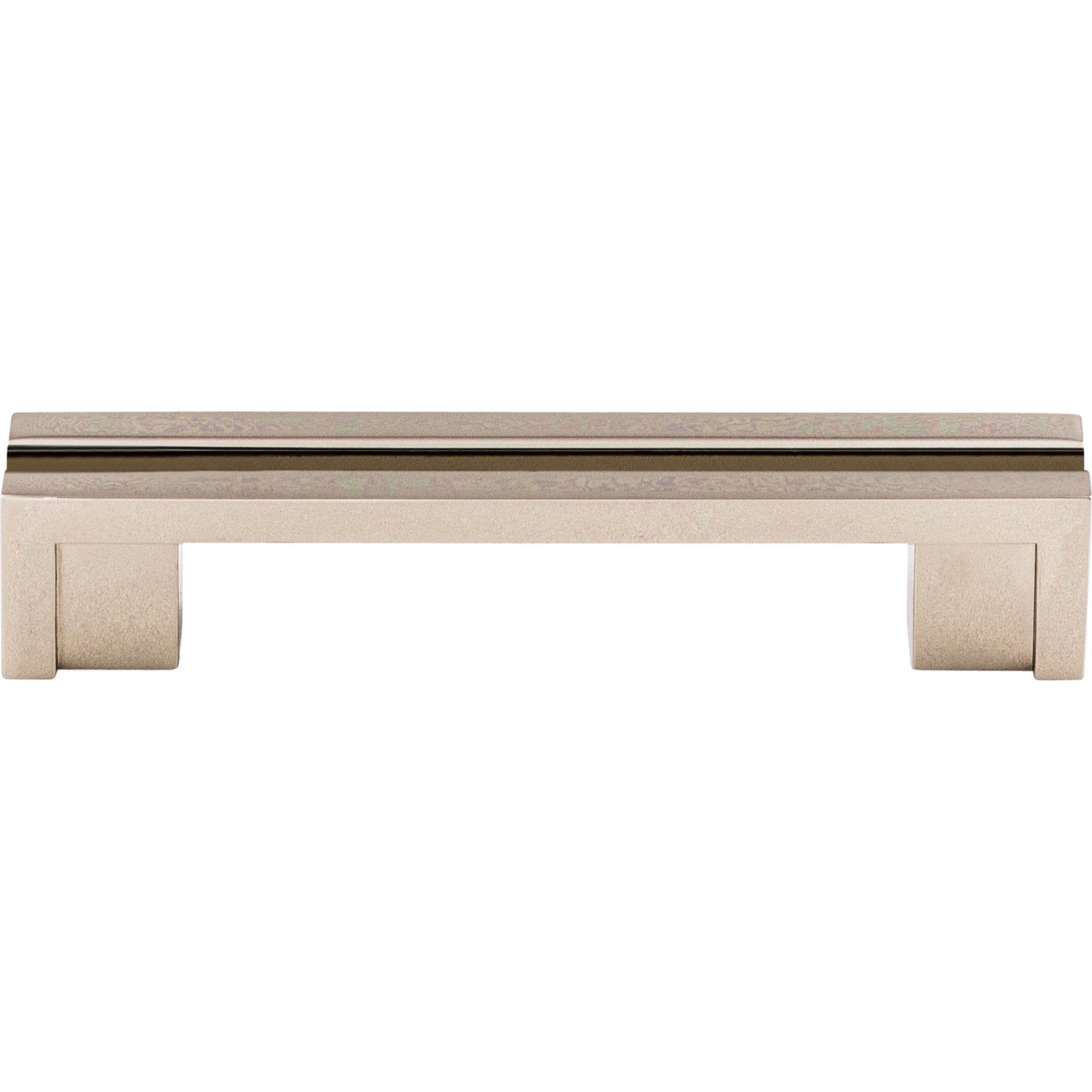 Flat Rail Bar Pull - Polished Nickel