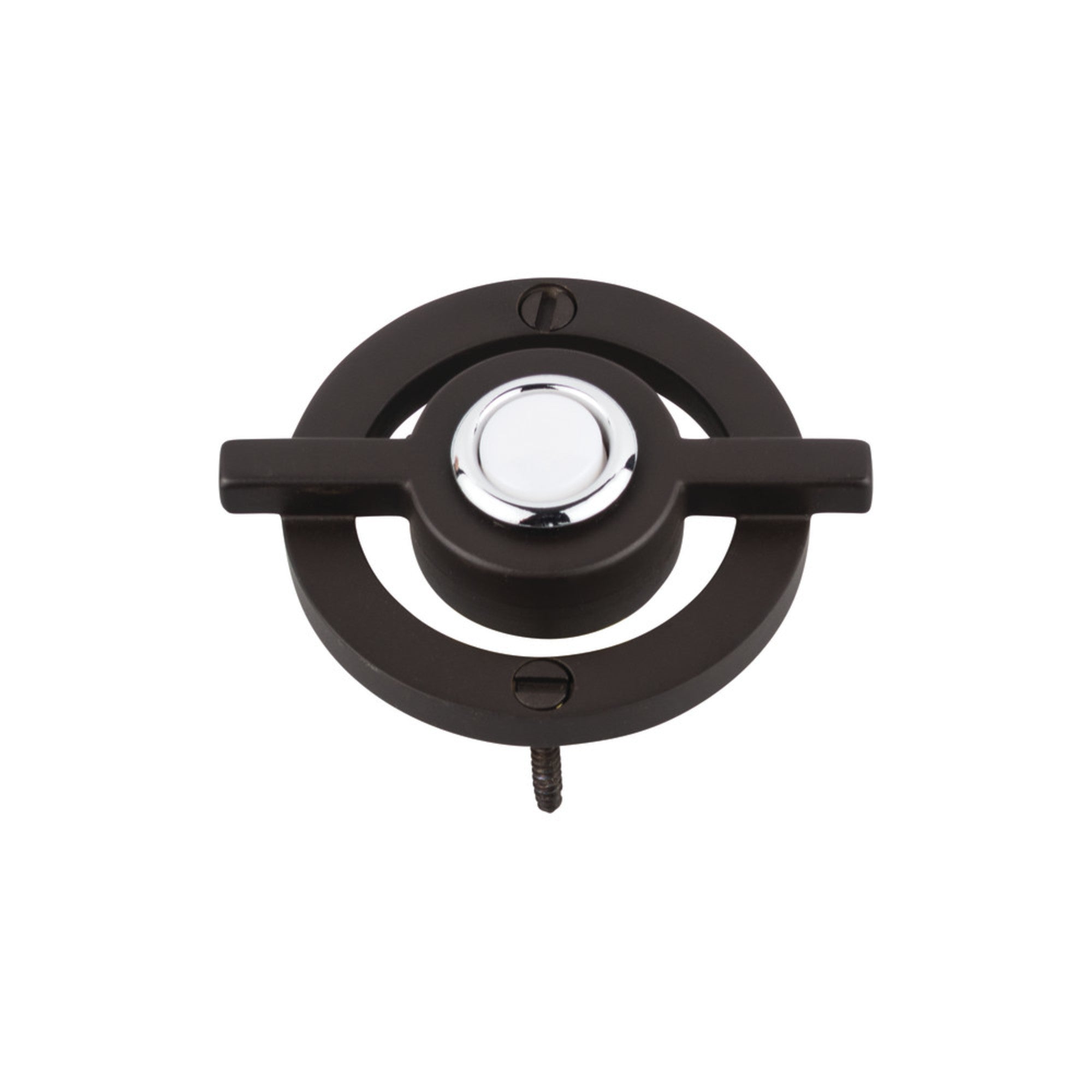Modern Avalon Push Button - Aged Bronze