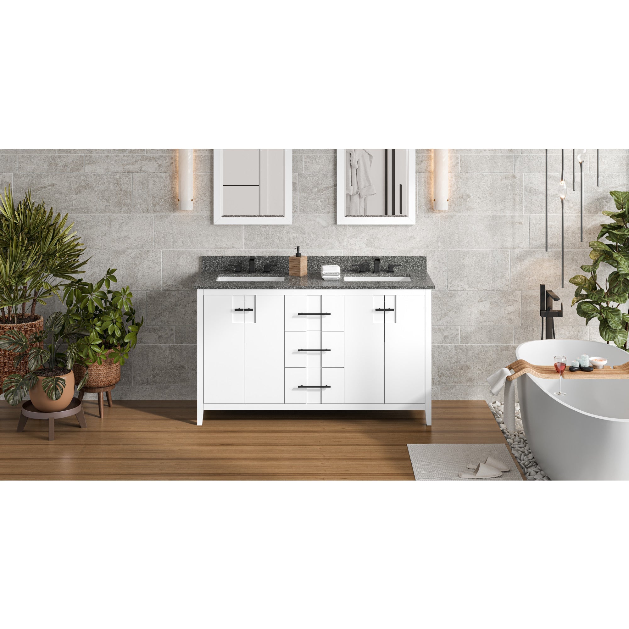 60" Katara Vanity – Double Bowl
