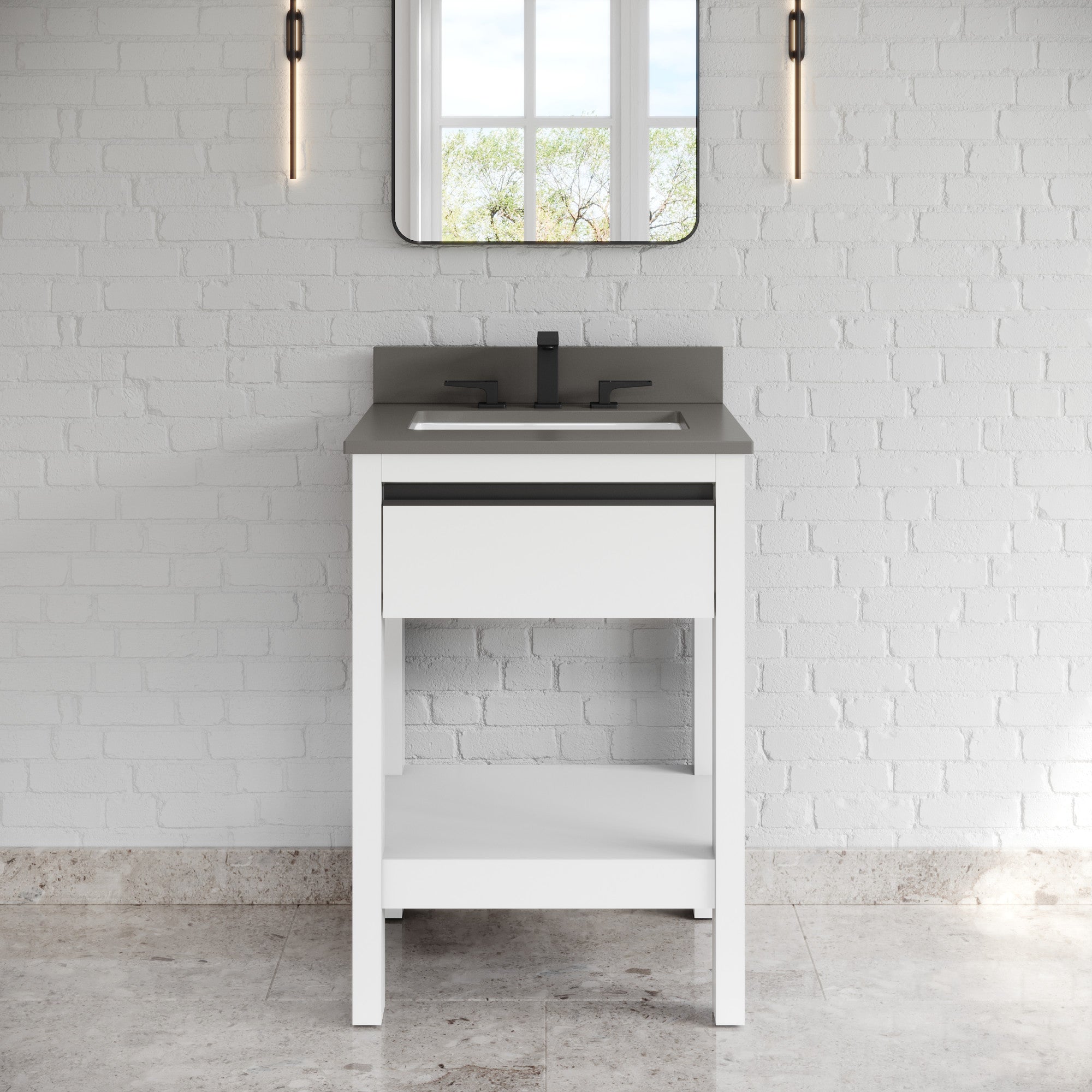 24" Jubilee Vanity – White