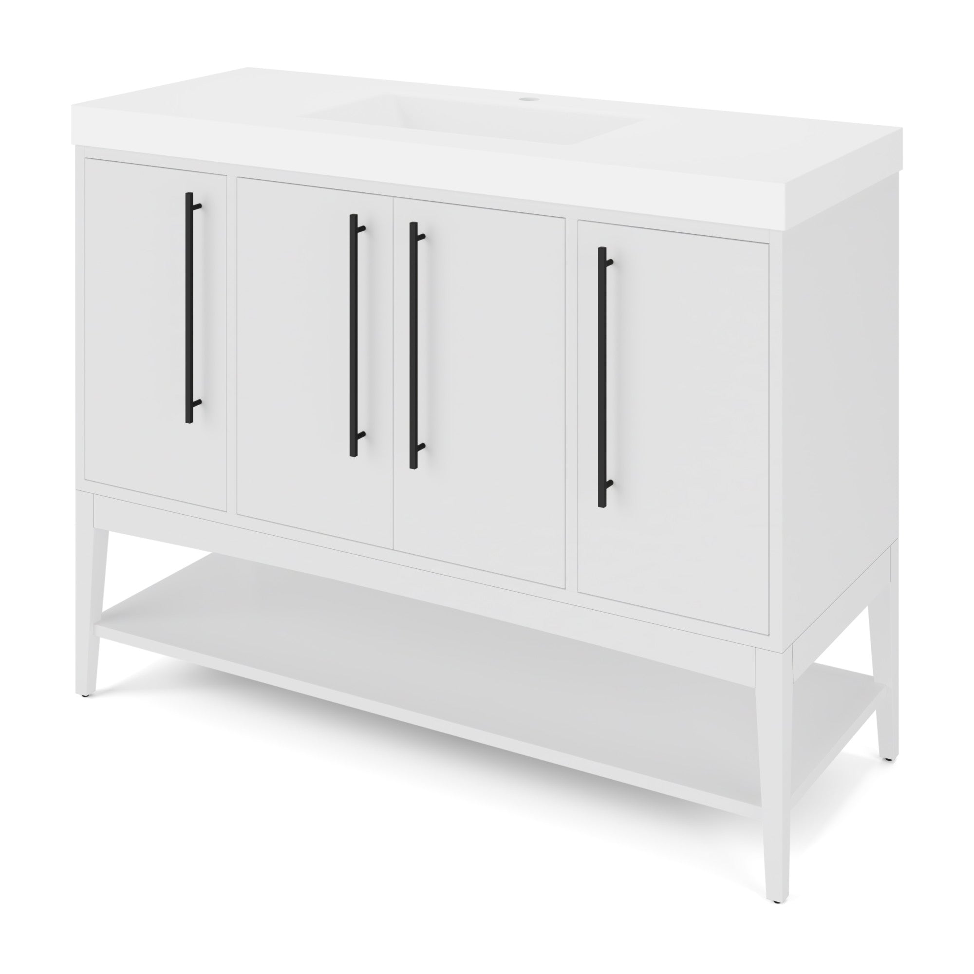 48" Tempest Vanity – White