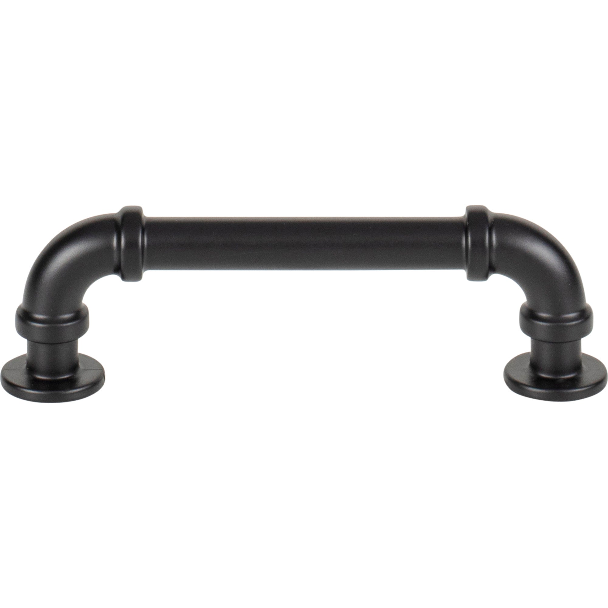 Steam Punk Bar Pull - Matte Black