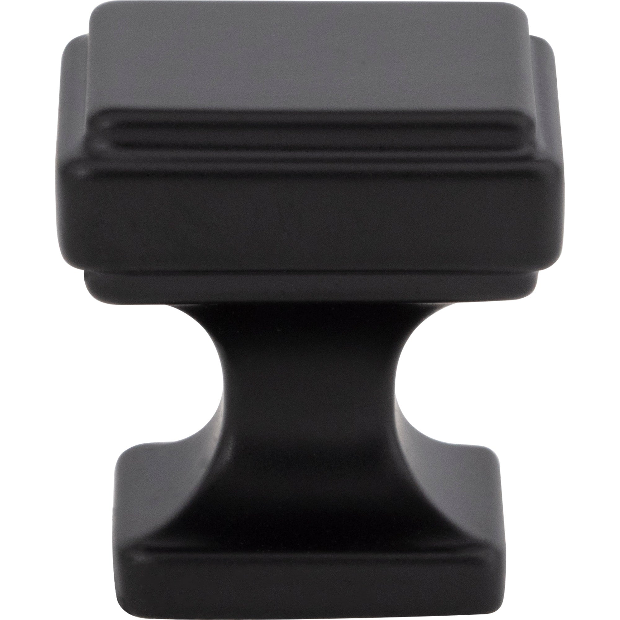 Kate Square Knob - Matte Black