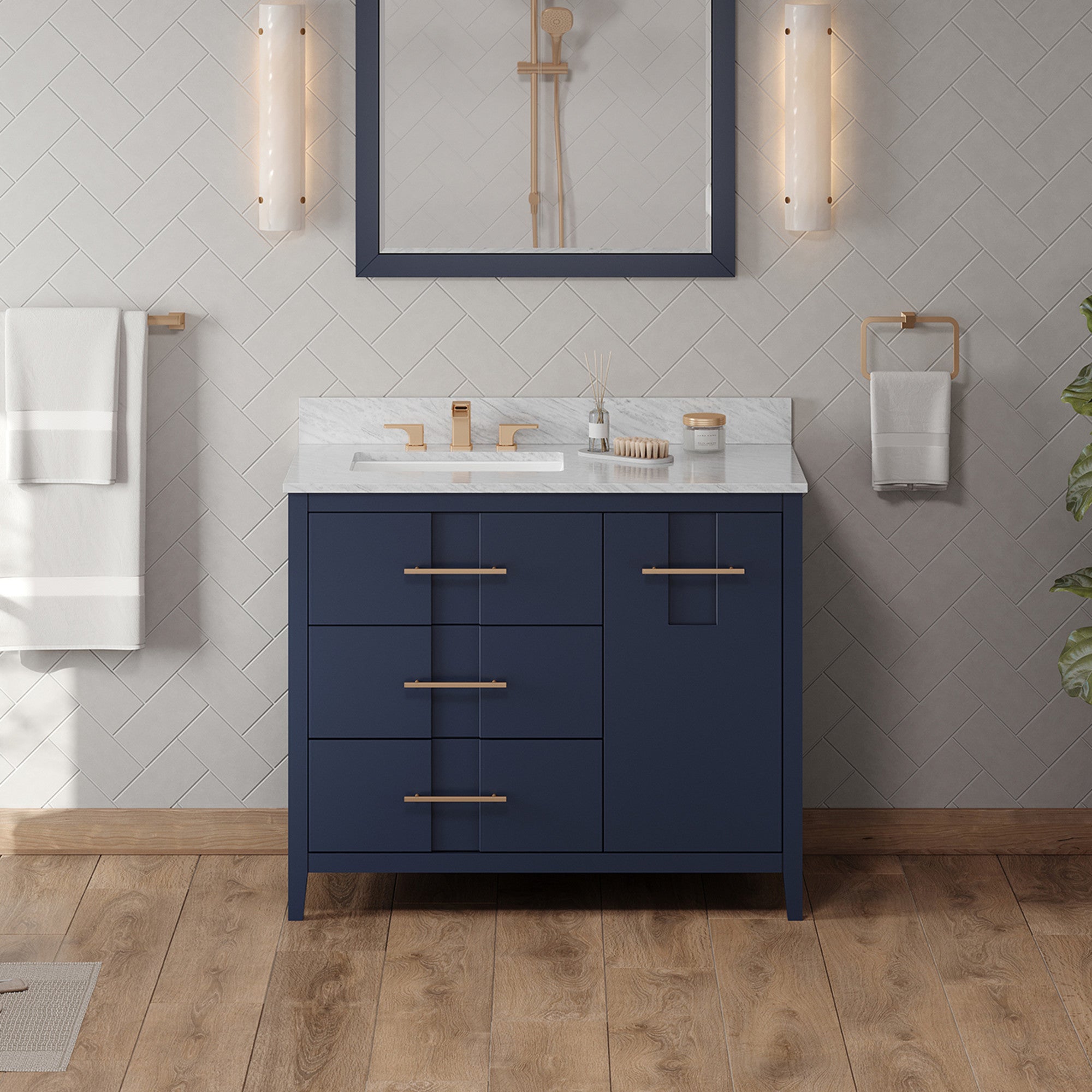 42" Katara Vanity – Left Offset