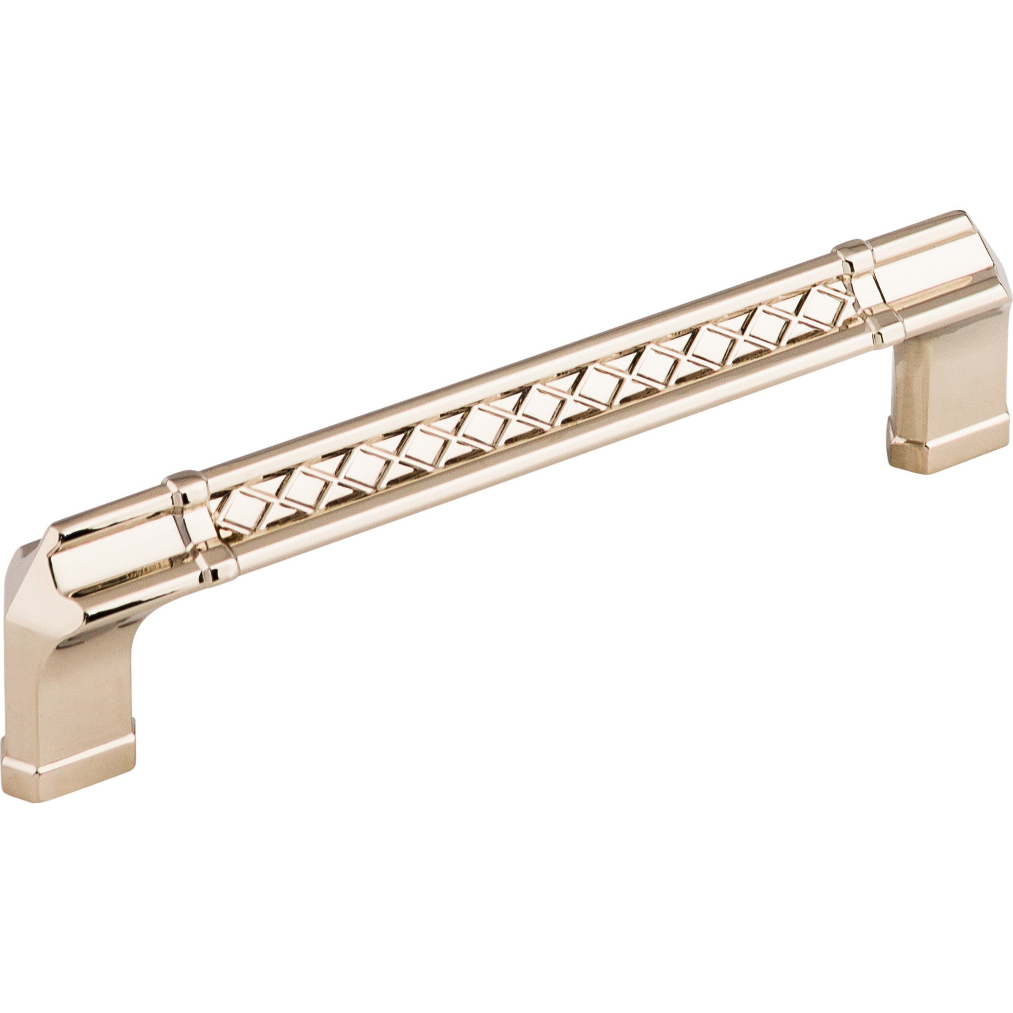 Tower Bridge 5" Center to Center Bar Pull - Polished Nickel
