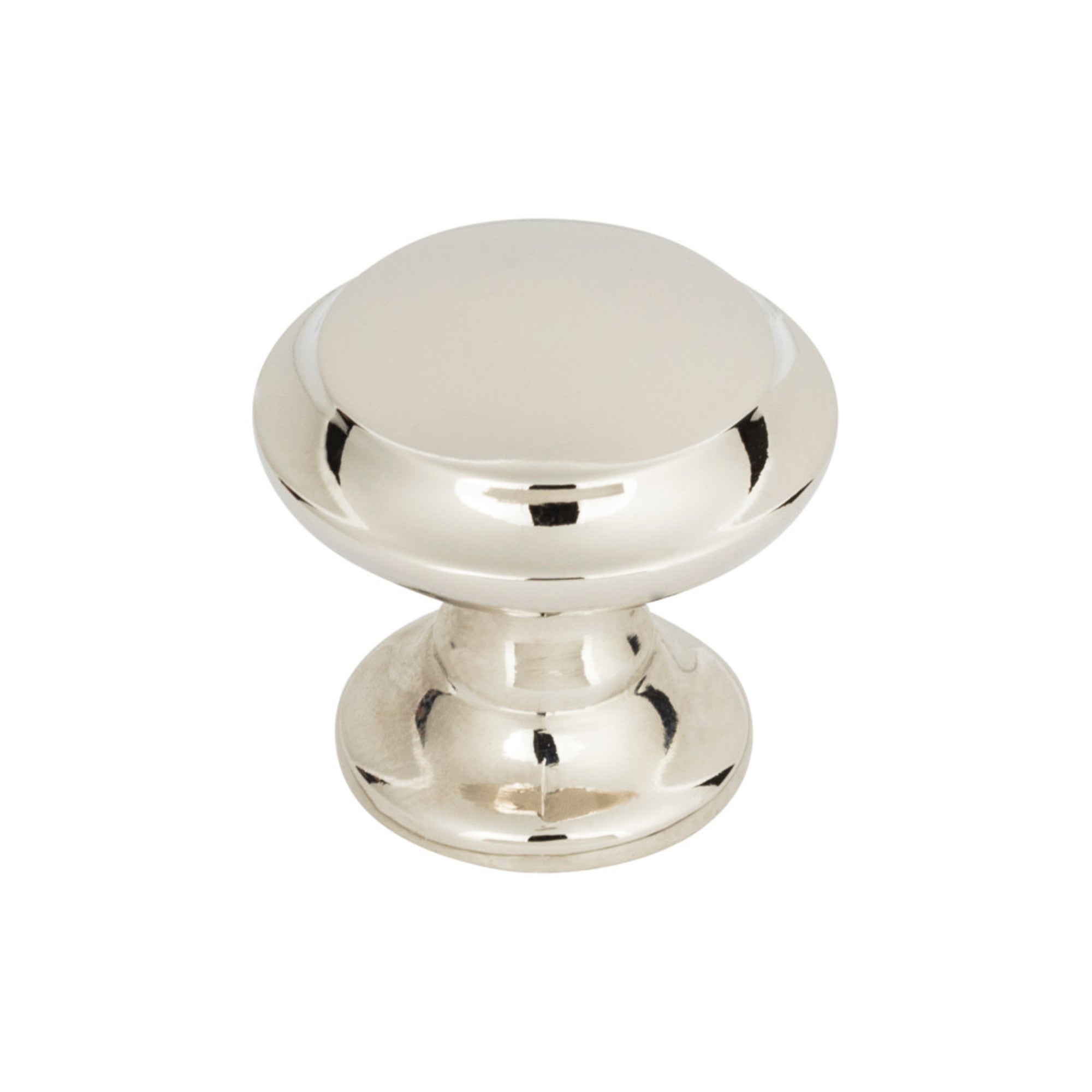 Barrow Mushroom Knob - Polished Nickel
