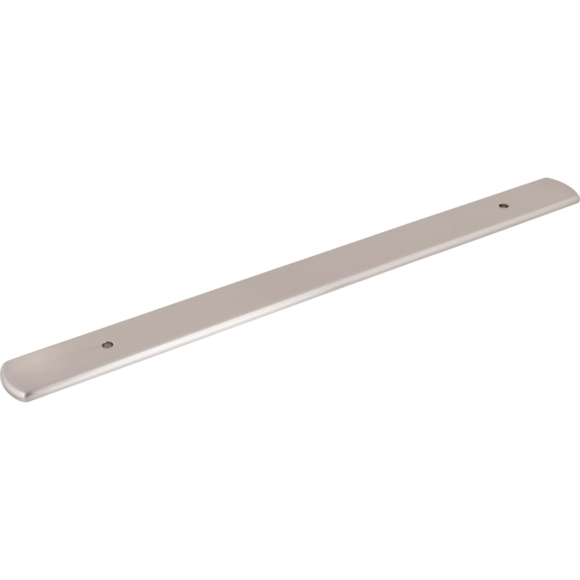 Wescott 12" Center to Center Pull Backplate - Brushed Satin Nickel