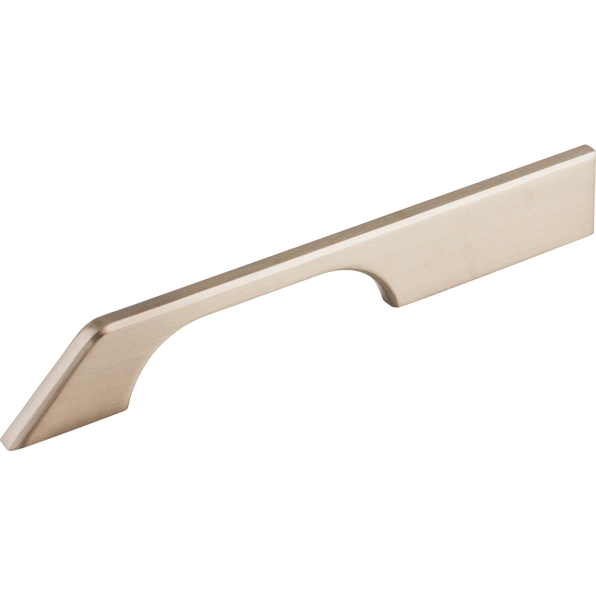 Tapered 7" Center to Center Bar Pull - Brushed Satin Nickel