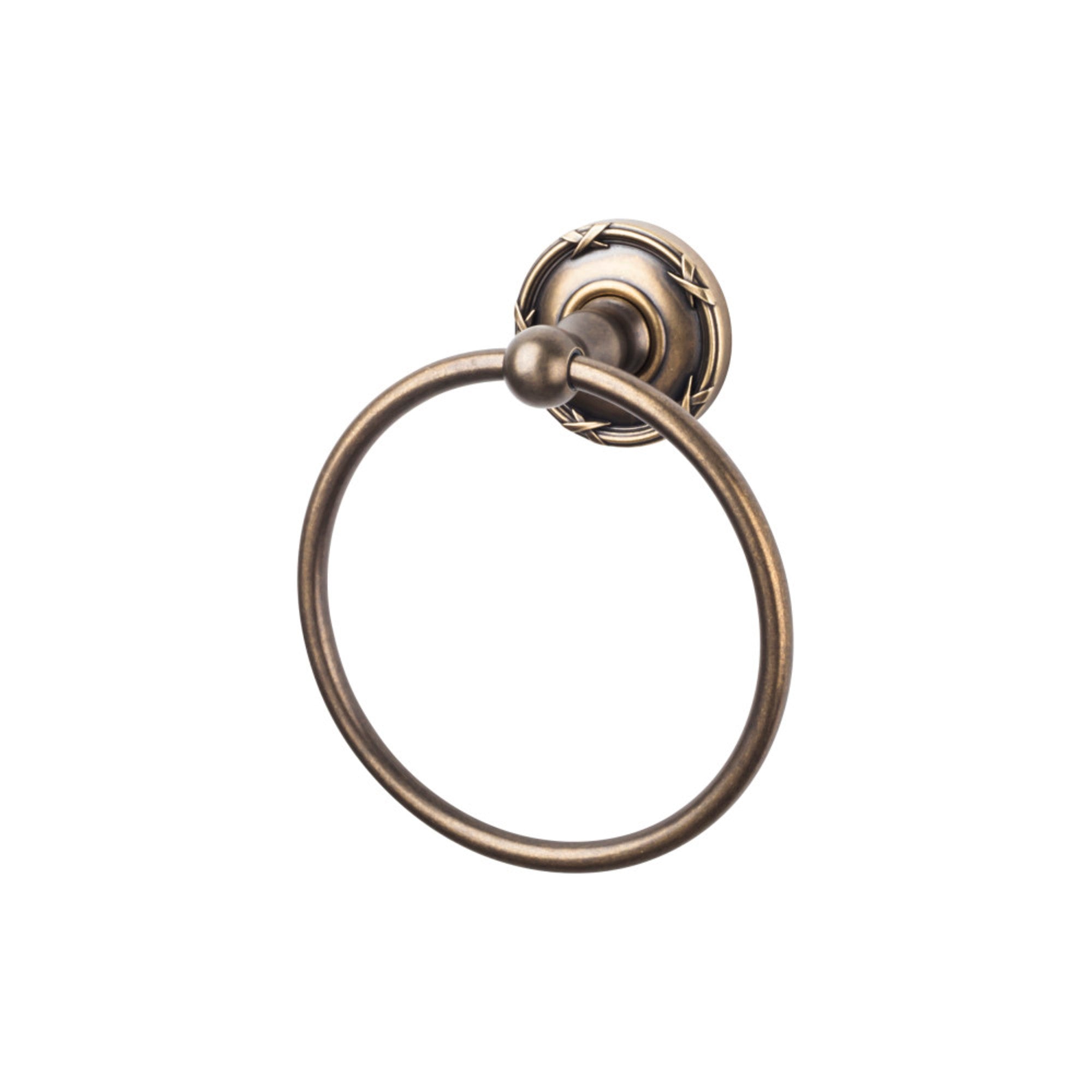 TOP BATH (R) Edwardian Bath  Towel Ring - German Bronze